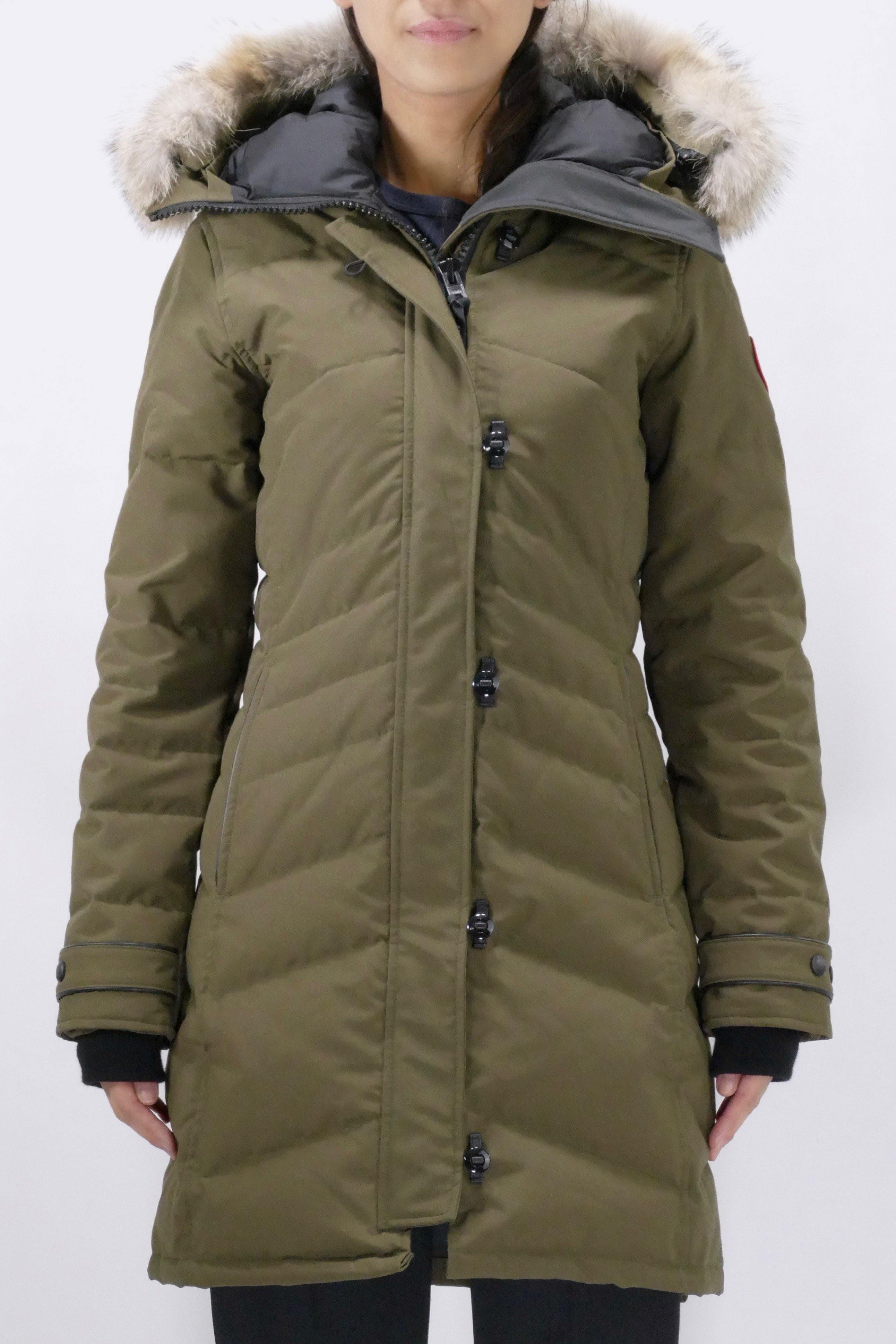 Canada Goose Womens Down *Parka Lorette - Military Green