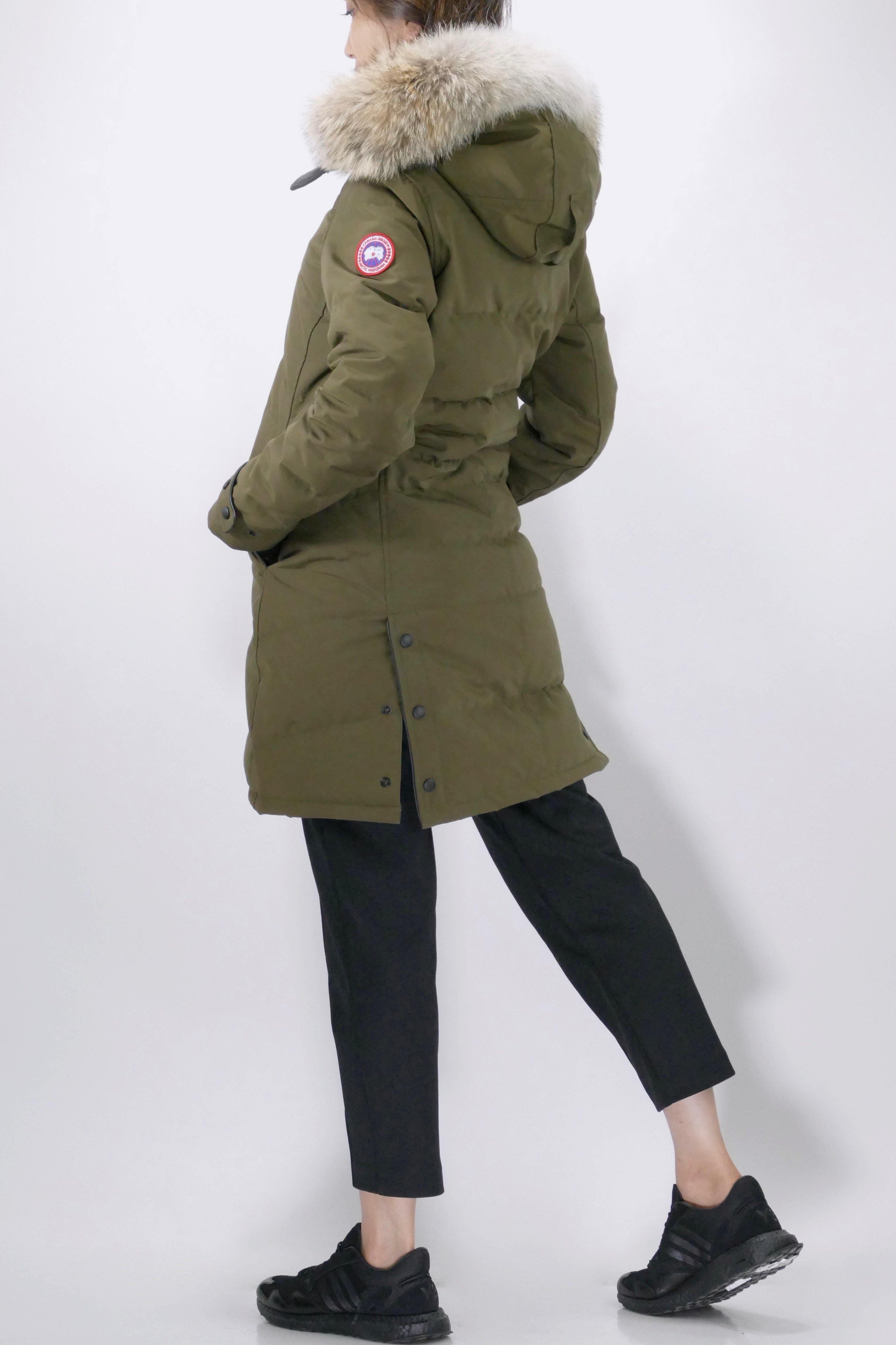 Canada Goose Womens Down *Parka Lorette - Military Green - Image 5