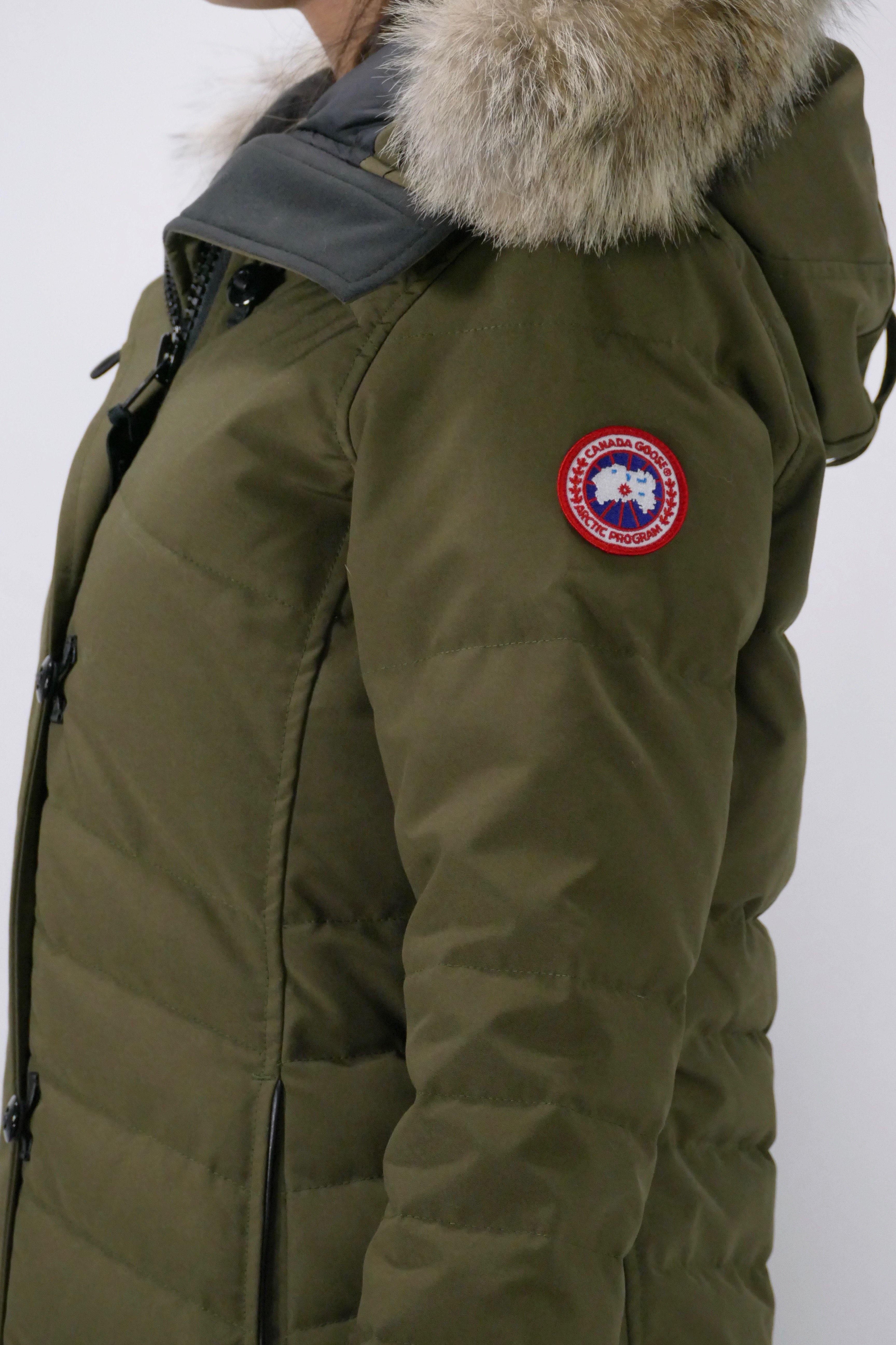 Canada Goose Womens Down *Parka Lorette - Military Green - Image 6