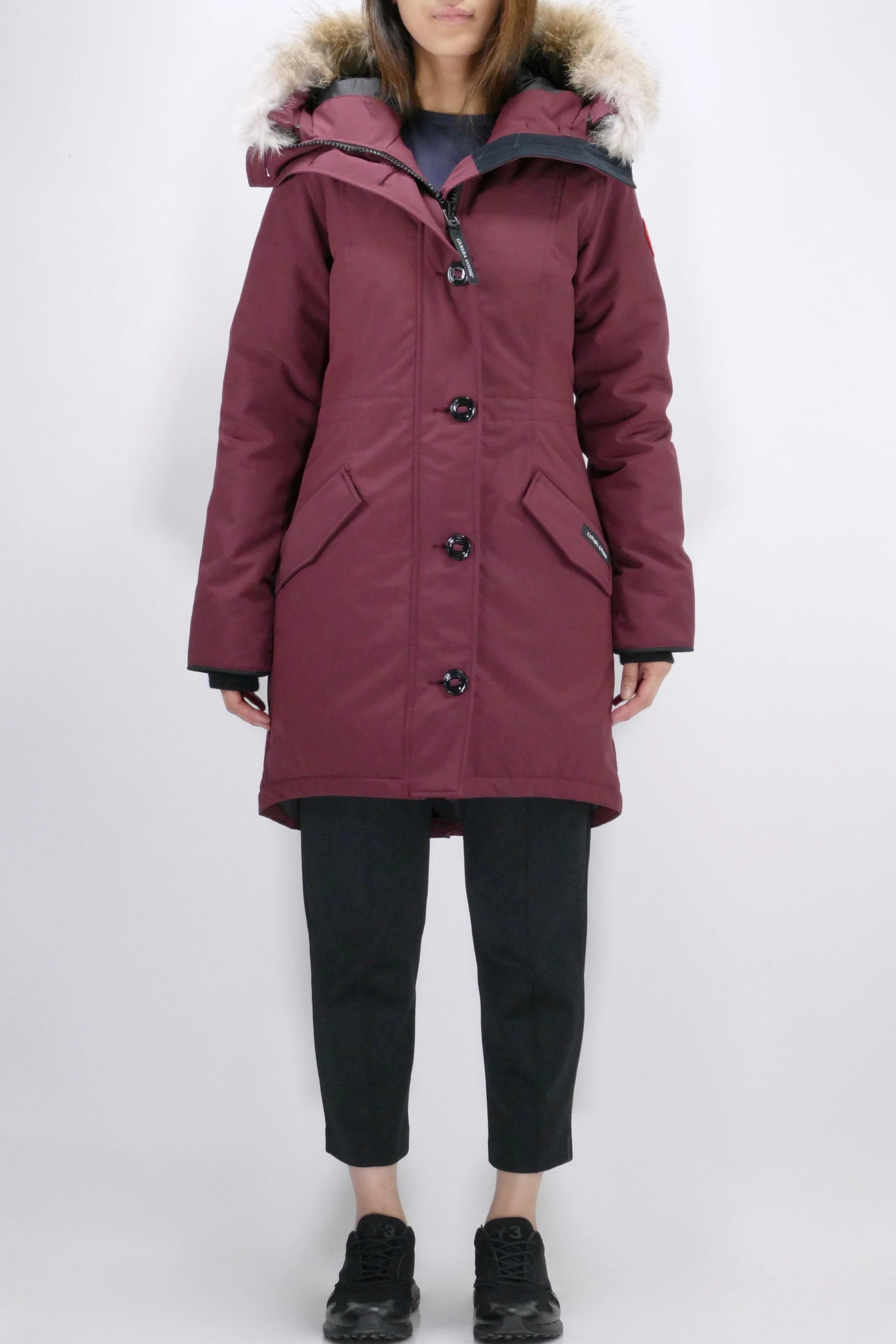 Canada Goose Womens *Parka Rossclair - Elderberry - Image 8