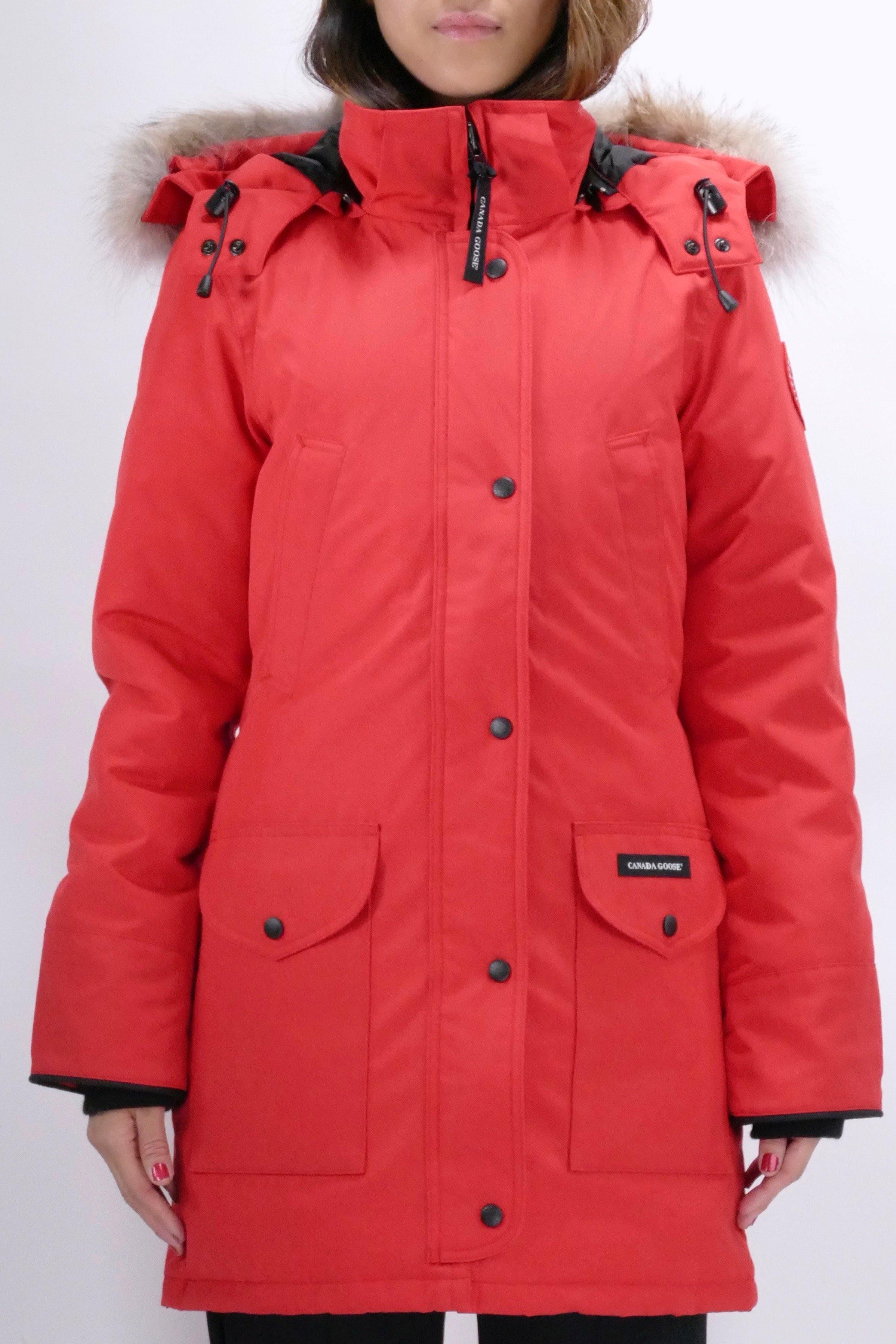 Canada Goose Womens Down *Parka Trillium - Red - Image 2