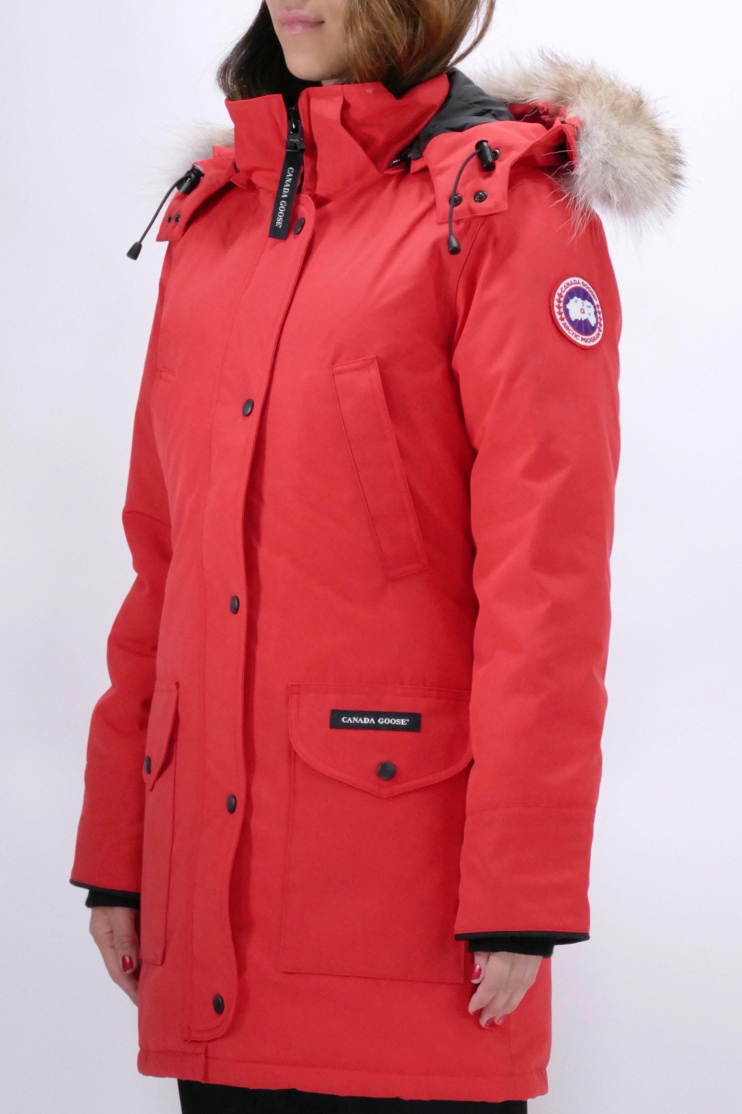 Canada Goose Womens Down *Parka Trillium - Red - Image 3