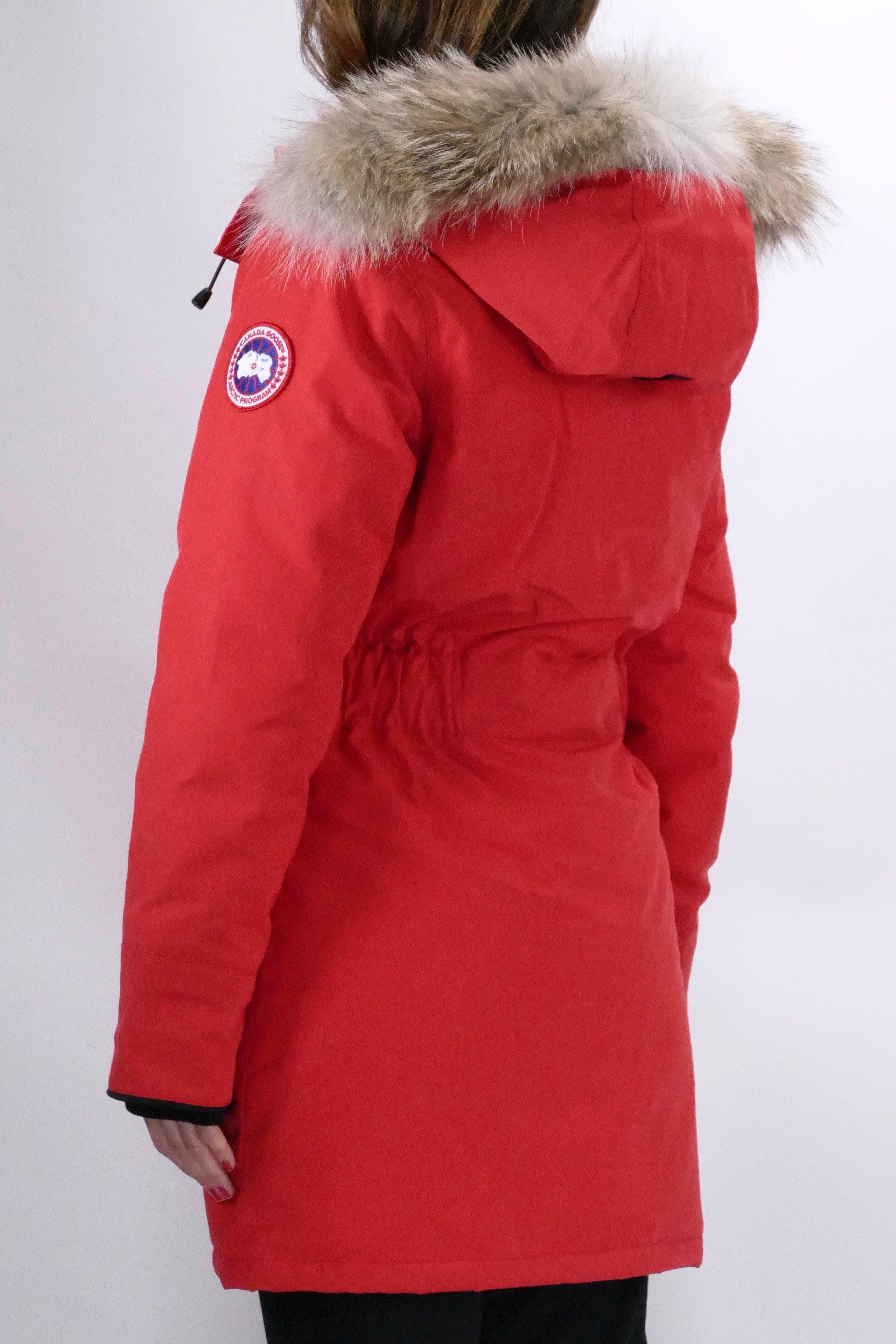 Canada Goose Womens Down *Parka Trillium - Red - Image 4