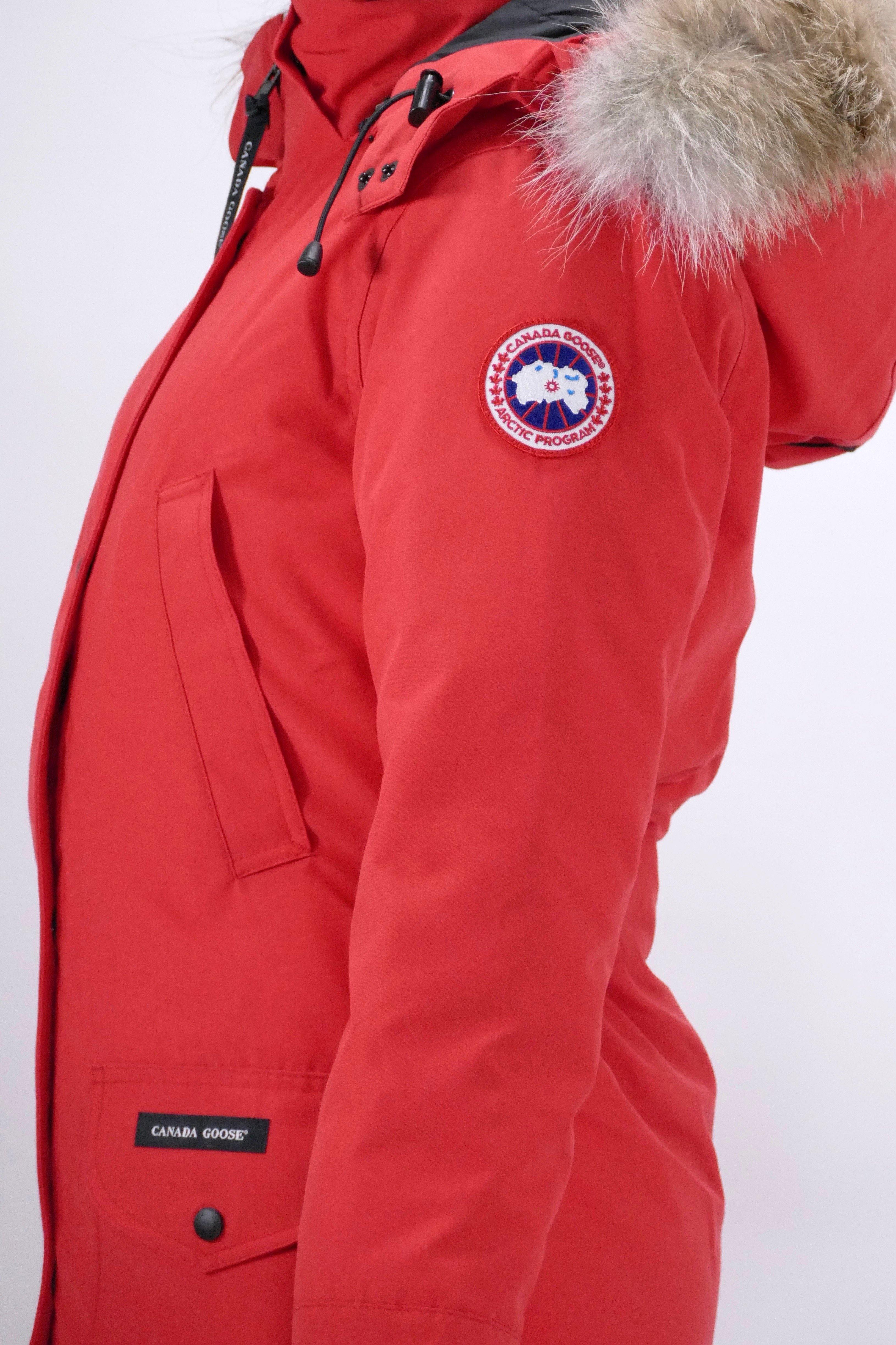 Canada Goose Womens Down *Parka Trillium - Red - Image 5