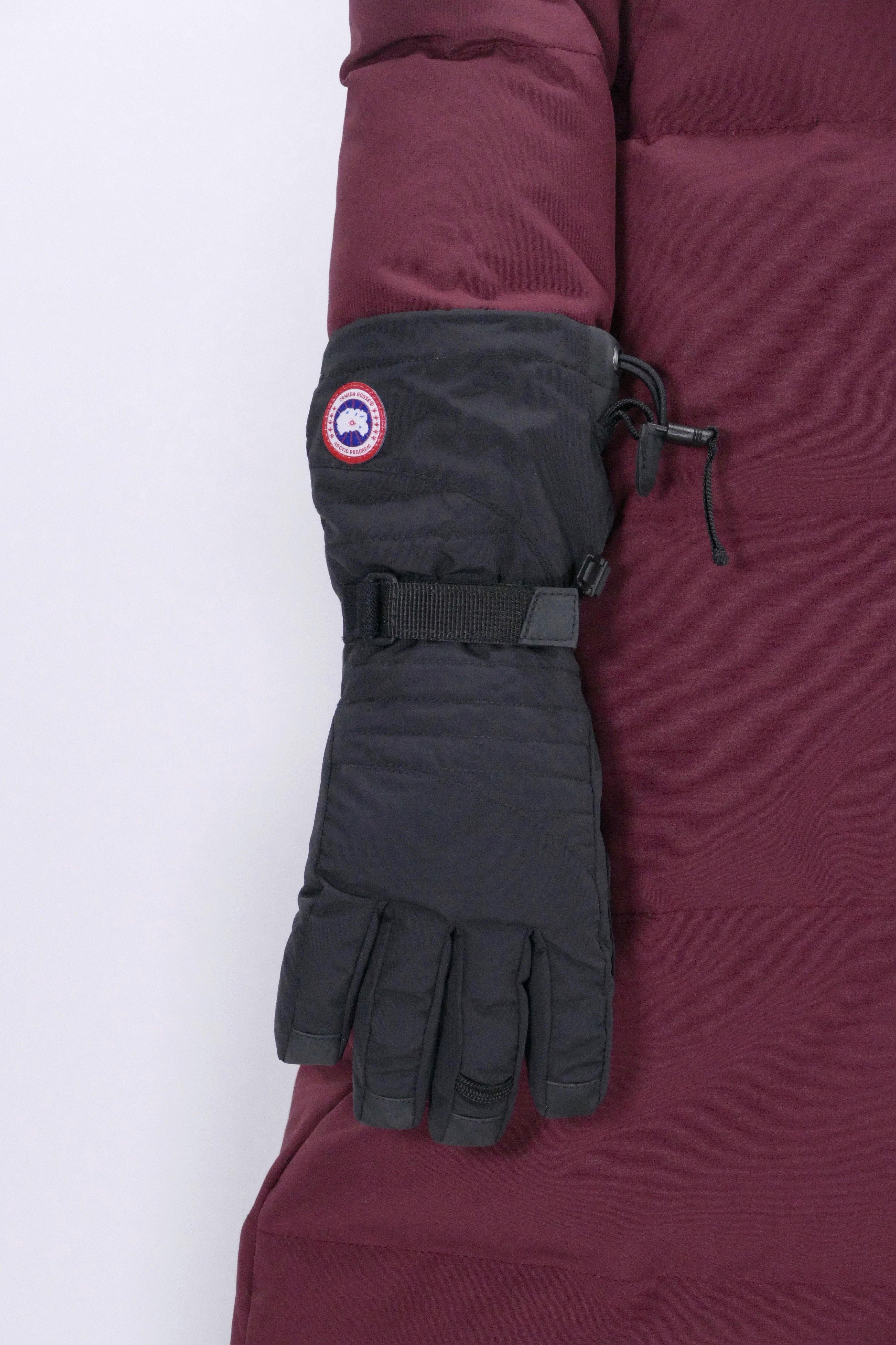 Canada Goose Womens Winter Accessories Gloves & Mitts Down Gloves - Black - Image 3