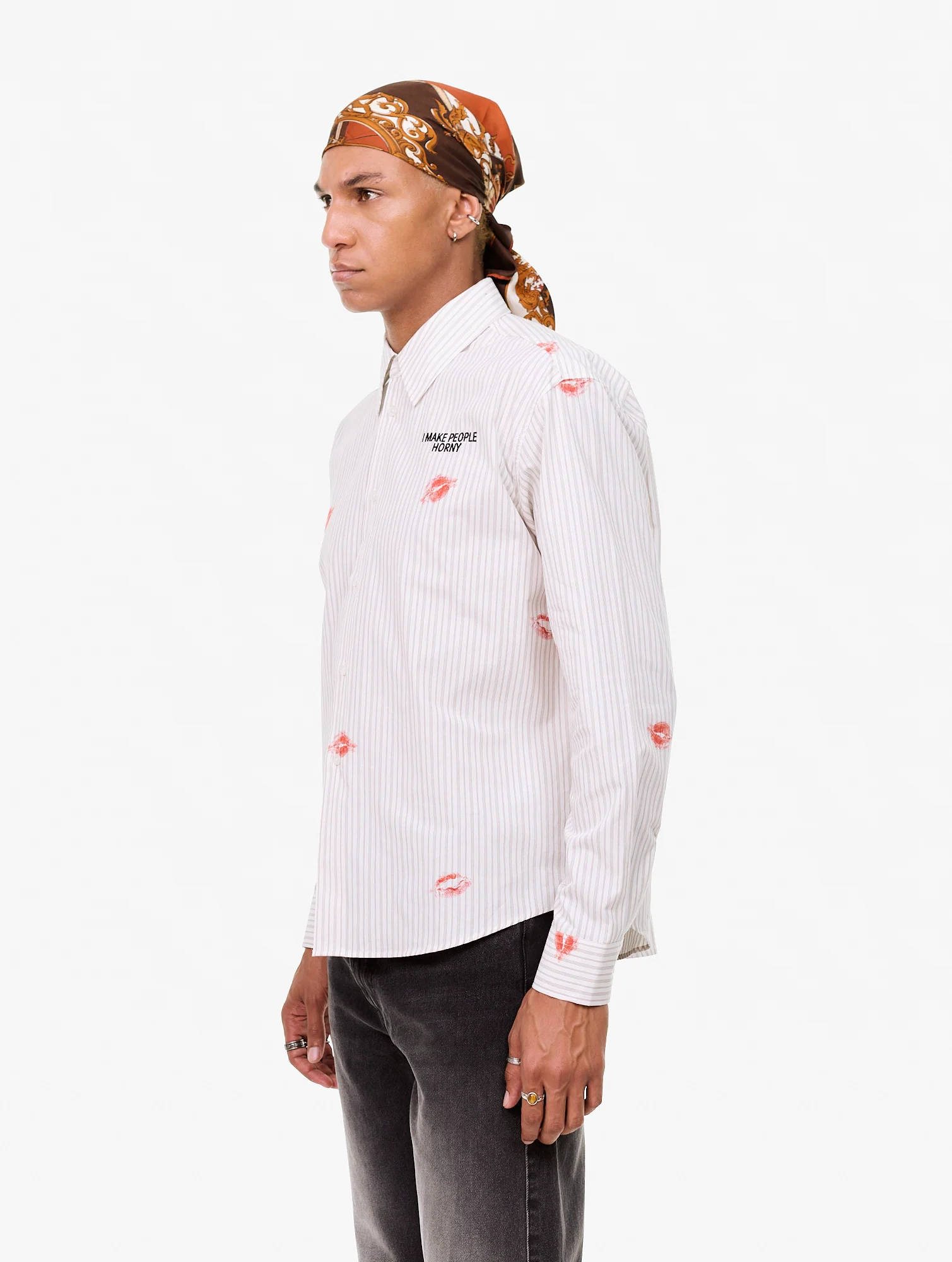 Carne Bollente Business Sensual Shirt - White - Image 2