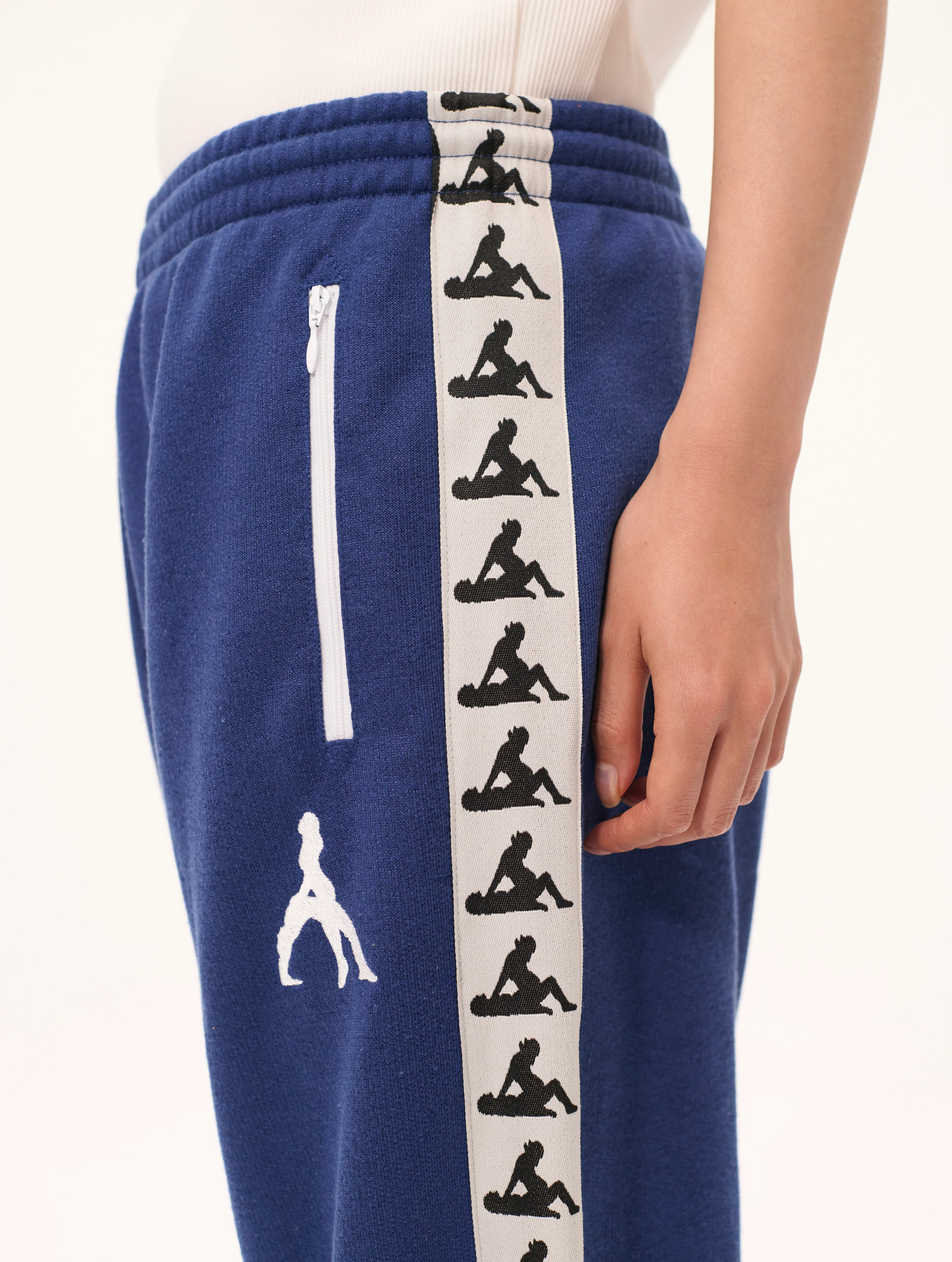 Carne Bollente Feel the Heat Track Pants - Navy - Image 4