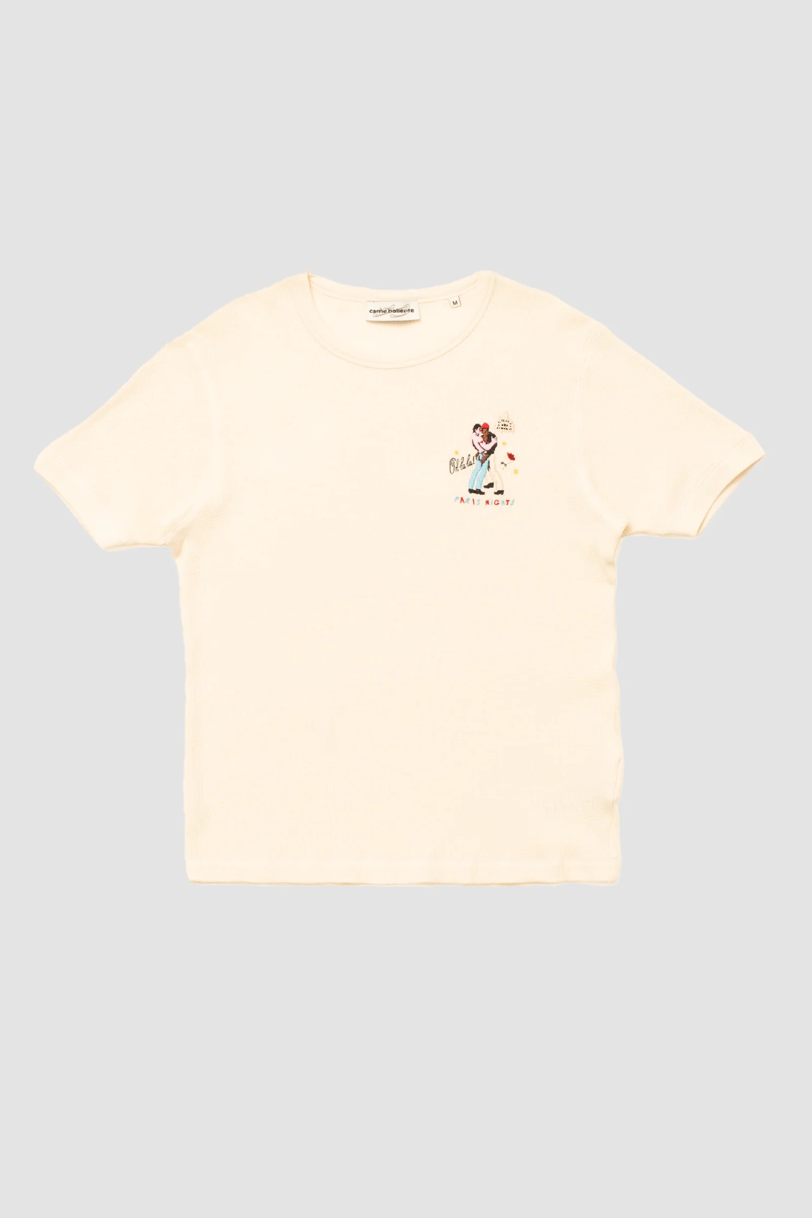 Carne Bollente Paris Night Delights Tee - Cream
