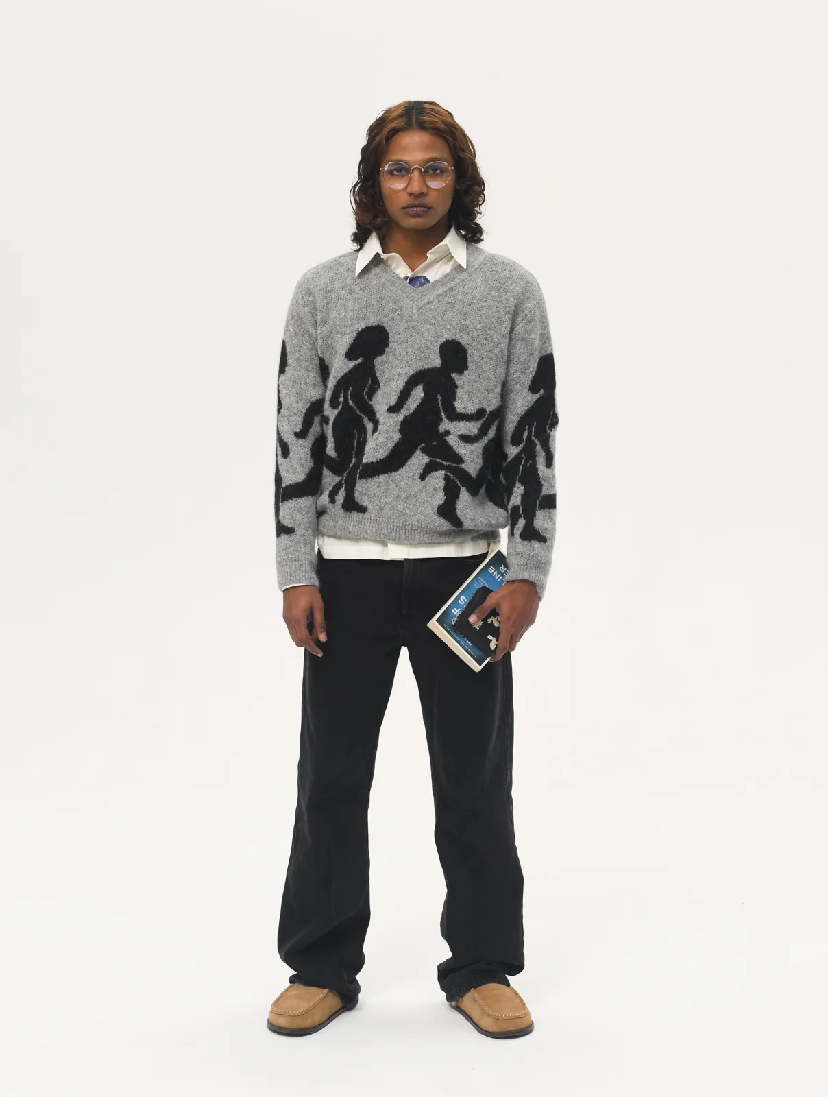 Carne Bollente The Long Run Sweater - Grey - Image 2