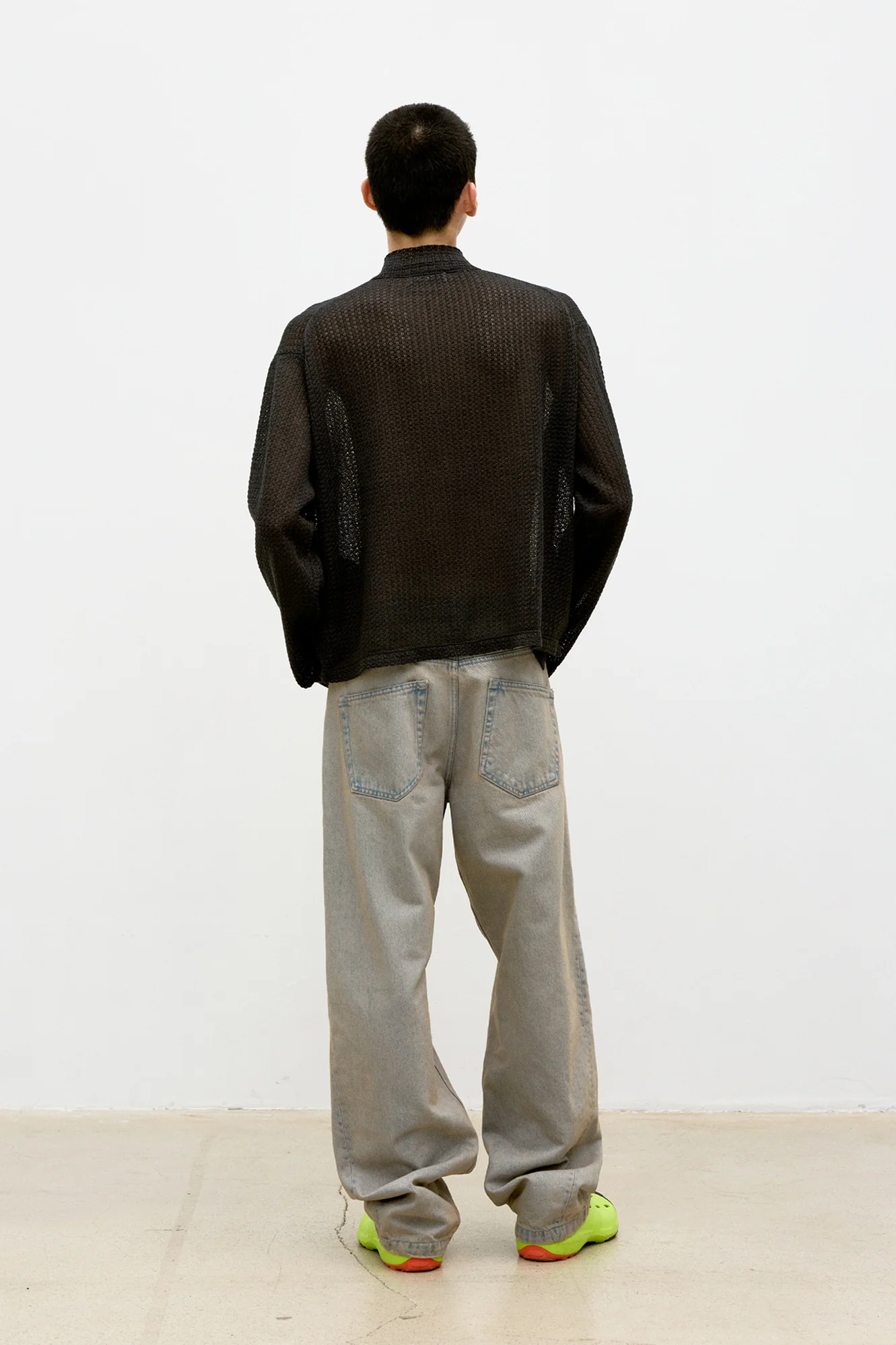 COOR Back Side Beige Tinted Jeans - Beige - Image 3