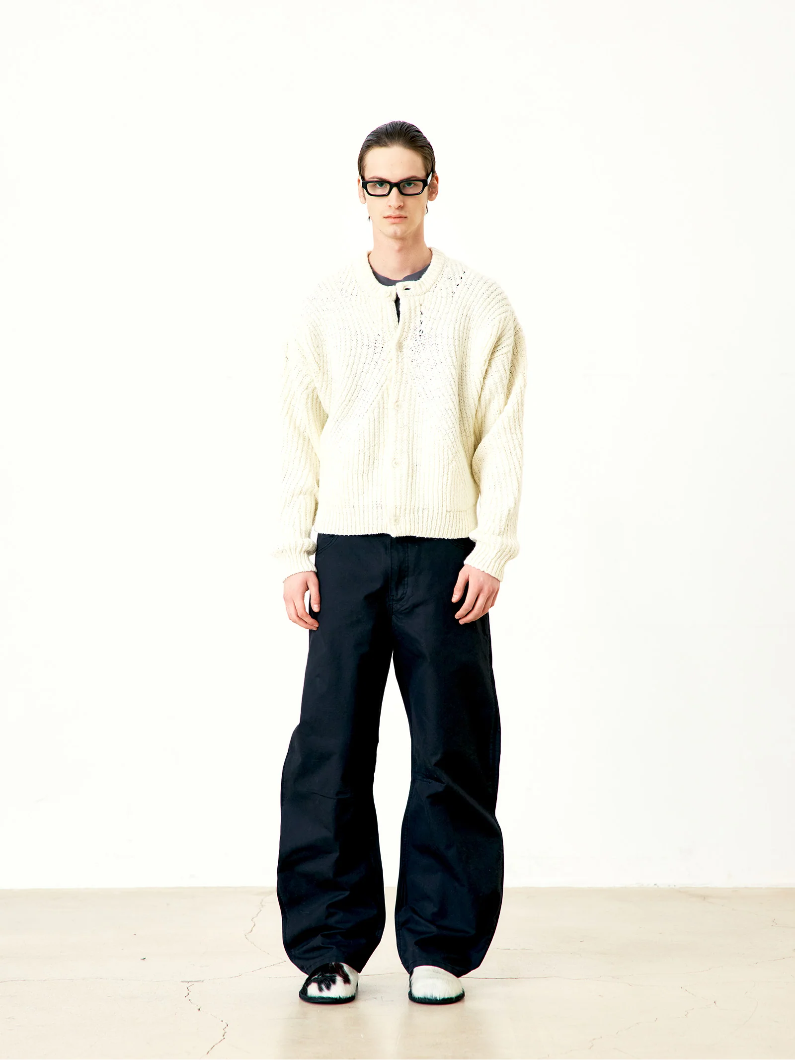 COOR Deep Curved Washed Pants - Cotton - Image 2