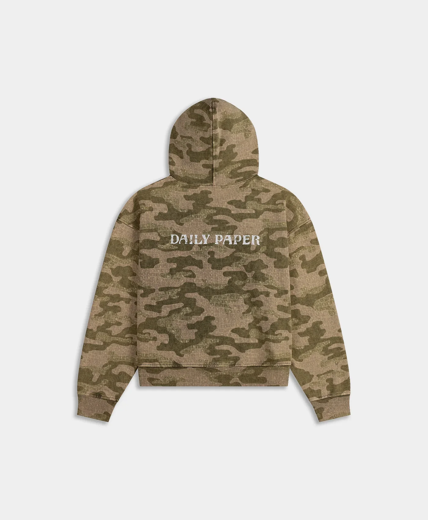 Daily Paper Boxy Zip Hoodie - Camo - Image 2