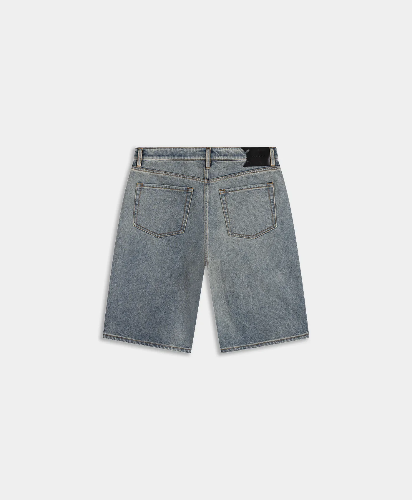 Daily Paper Compact Shield Embroidered Shorts - Denim - Image 2