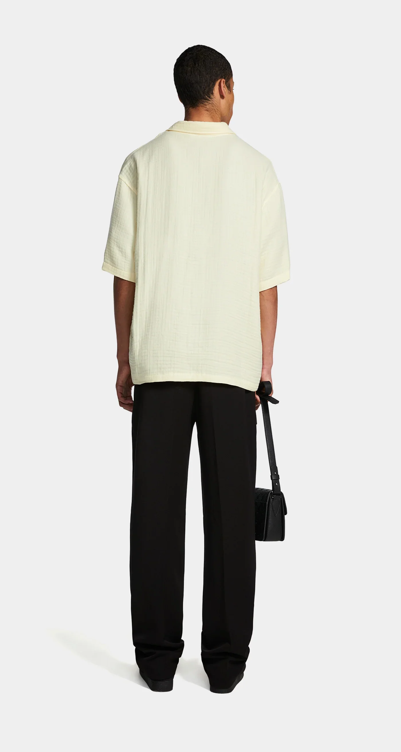 Daily Paper Enzi Seersucker Shirt - Yellow - Image 2