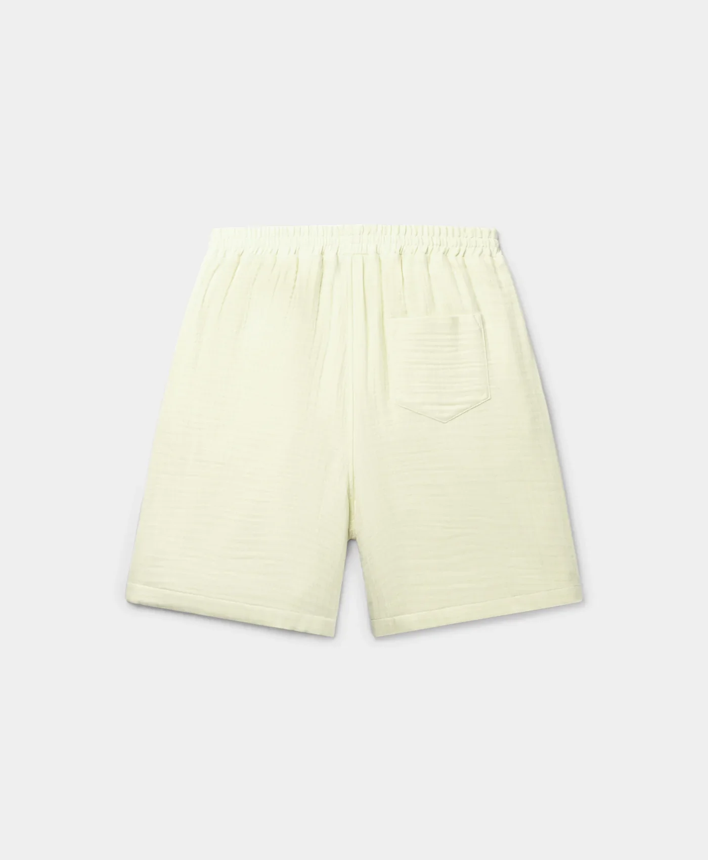 Daily Paper Enzi Seersucker Shorts - Yellow - Image 2