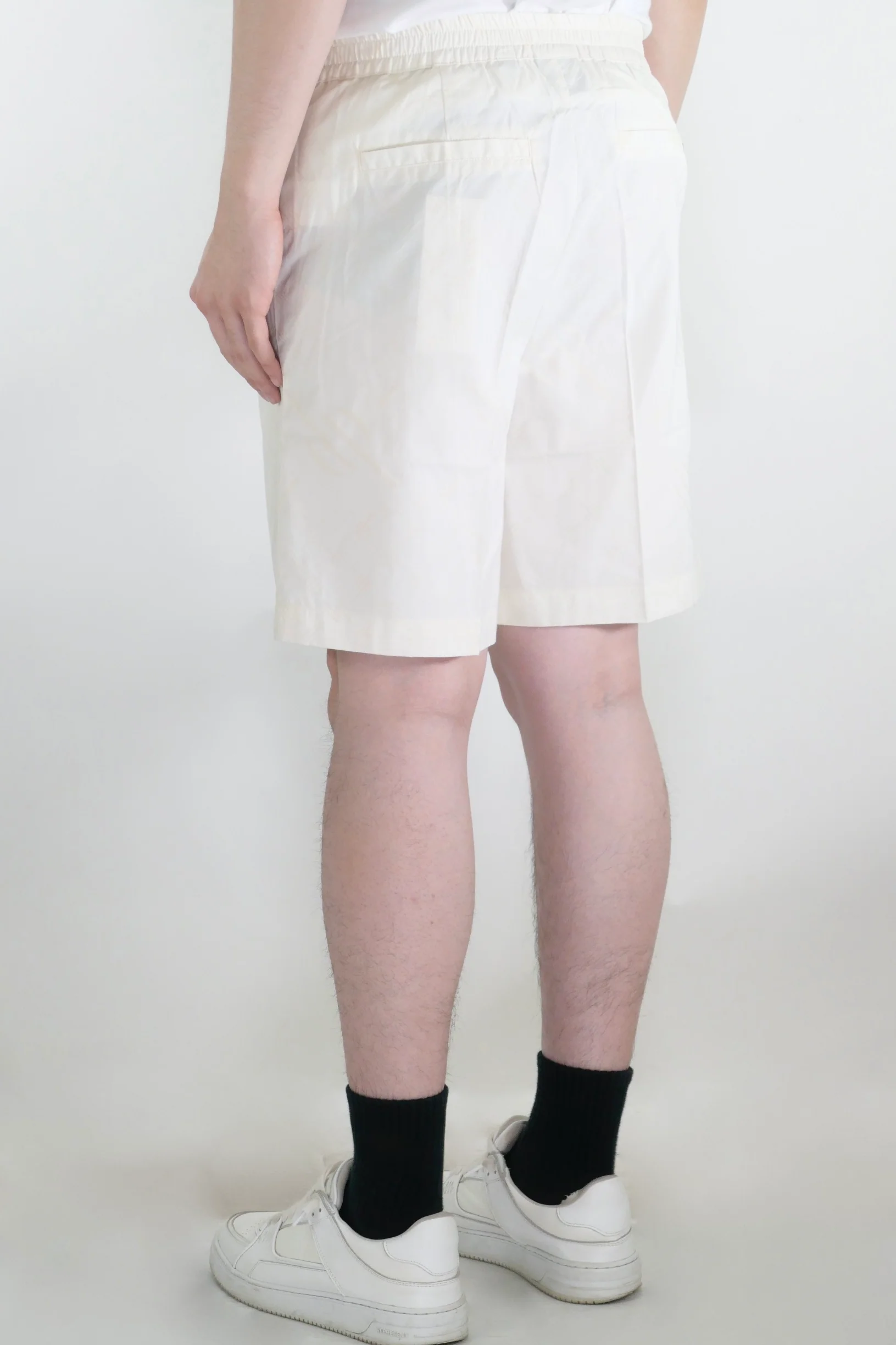 Daily Paper Piam Single Button Shorts - White - Image 3