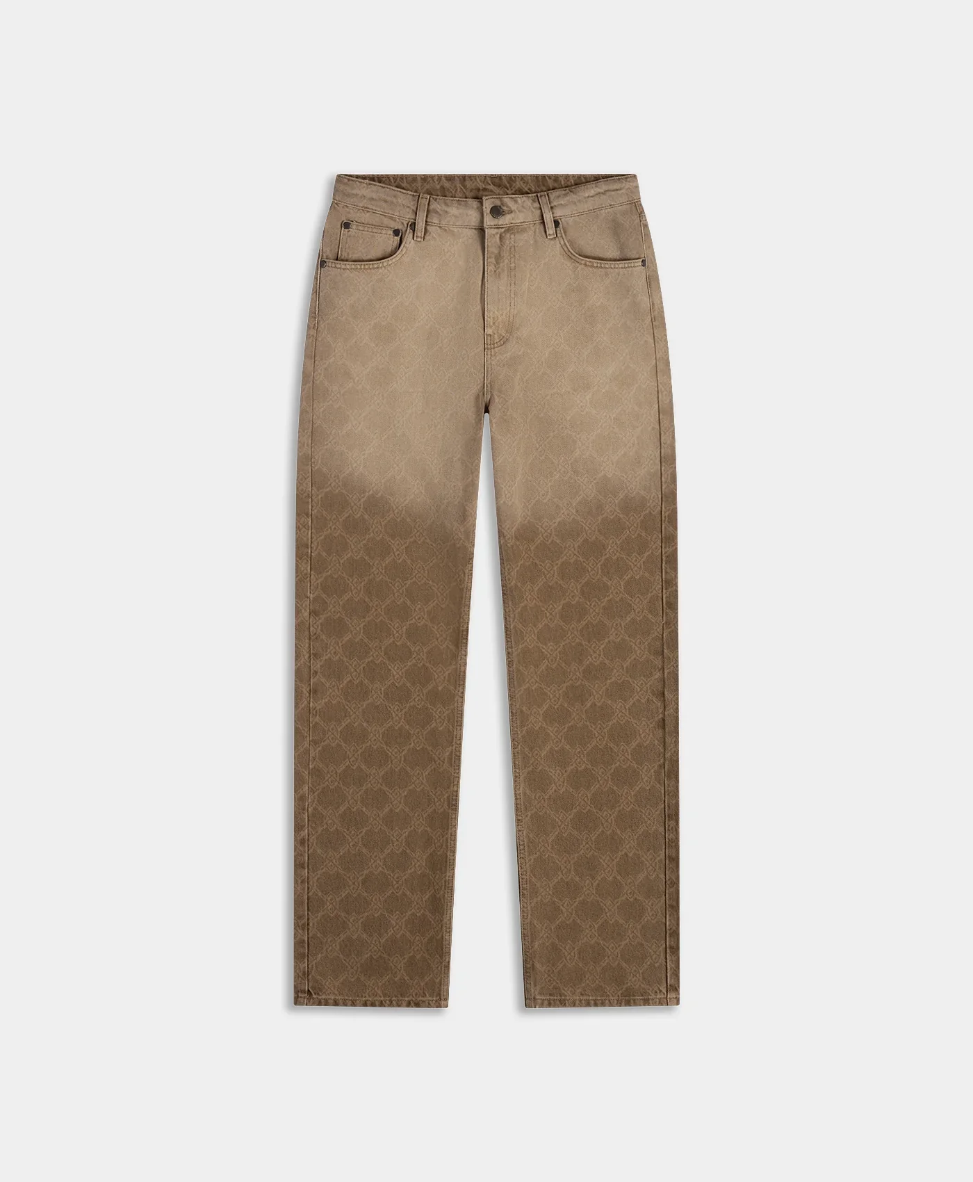 Daily Paper Rahul Faded Shield Jeans - Brown - Image 2