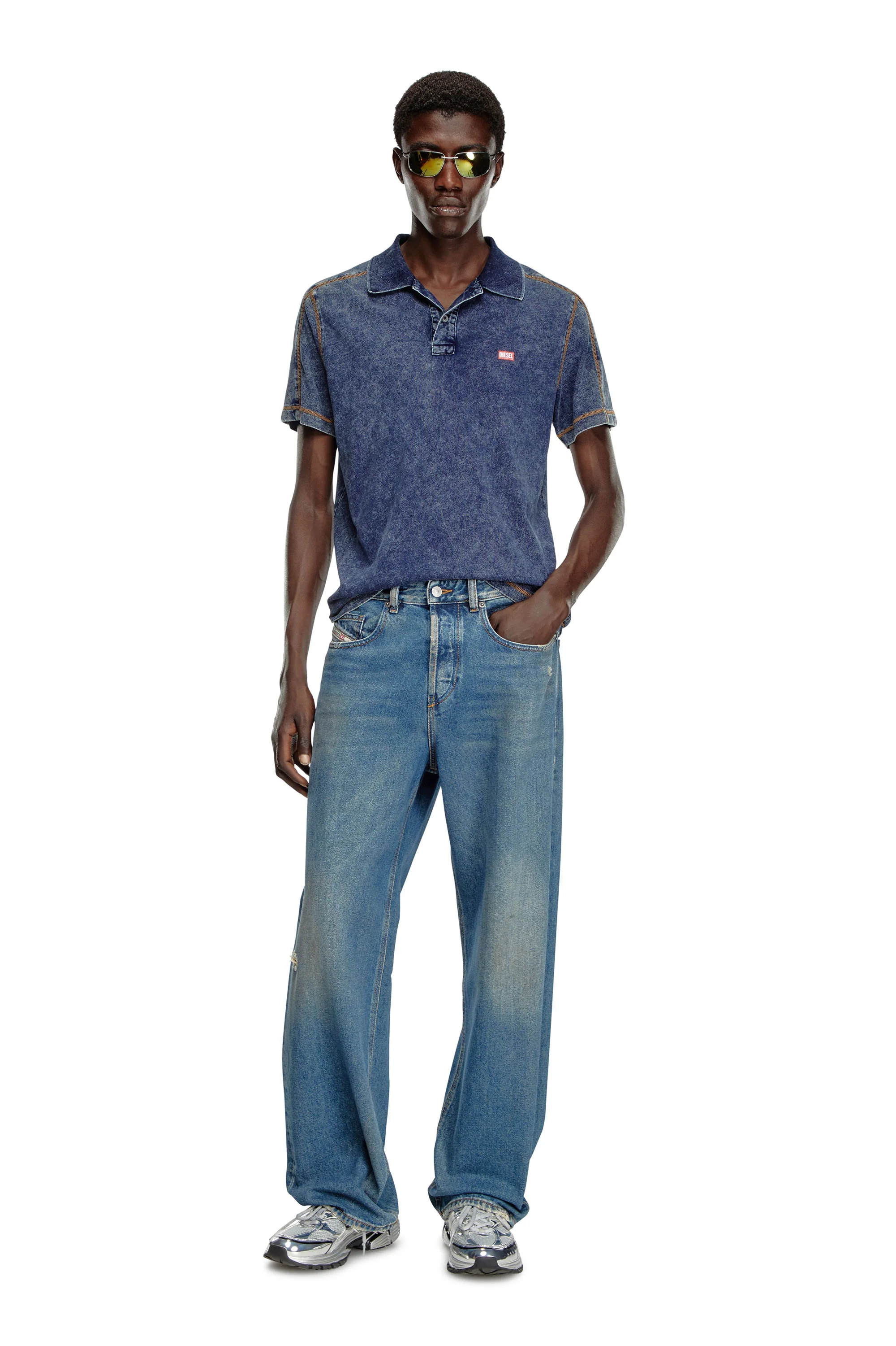 DIESEL D-Macro Jeans - Blue - Image 4