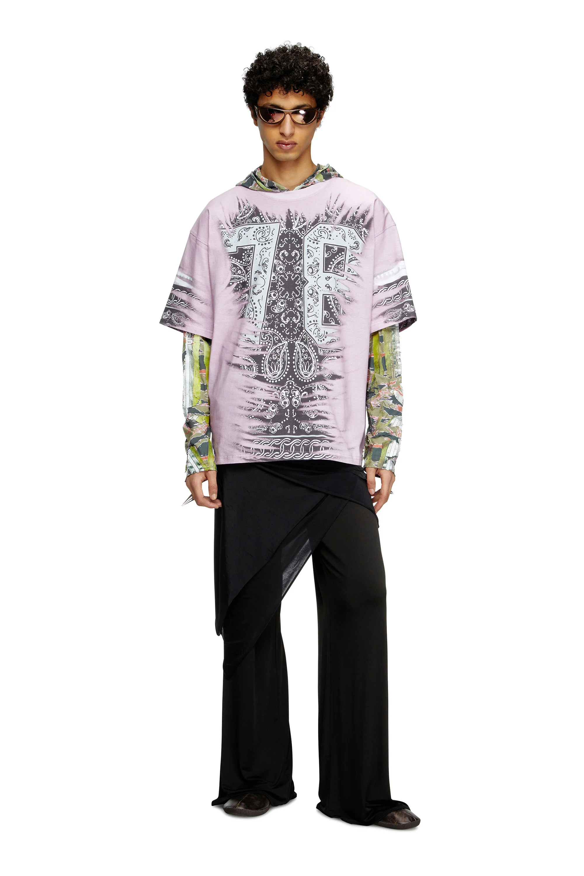 DIESEL T-Boxt-78-R1 Tee - Pink - Image 3