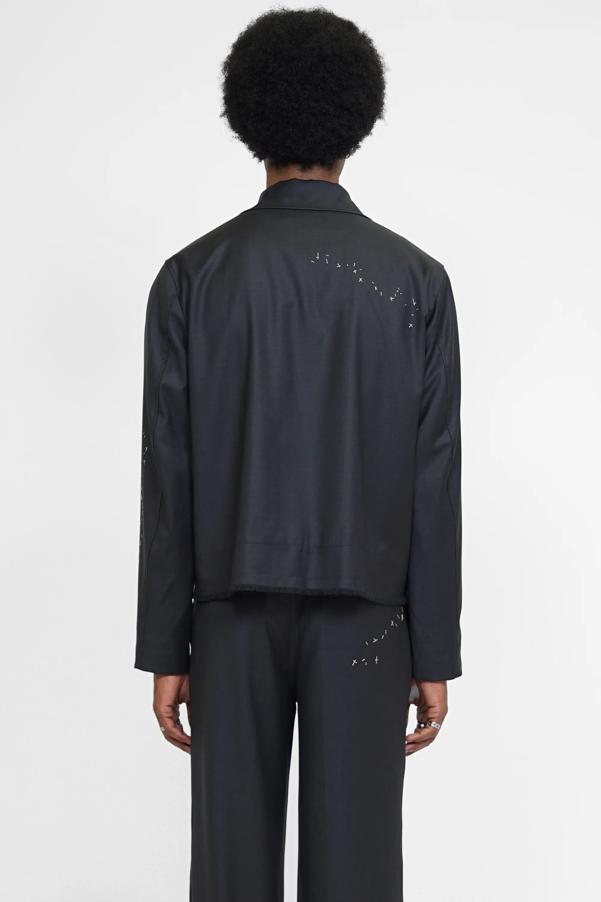 DOMREBEL Backstage Nylon Jacket - Black - Image 2