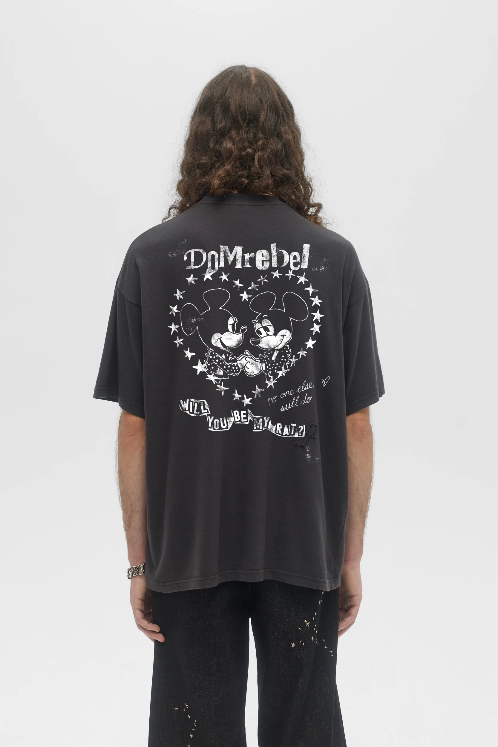 DOMREBEL Hearty Tee - Black - Image 2