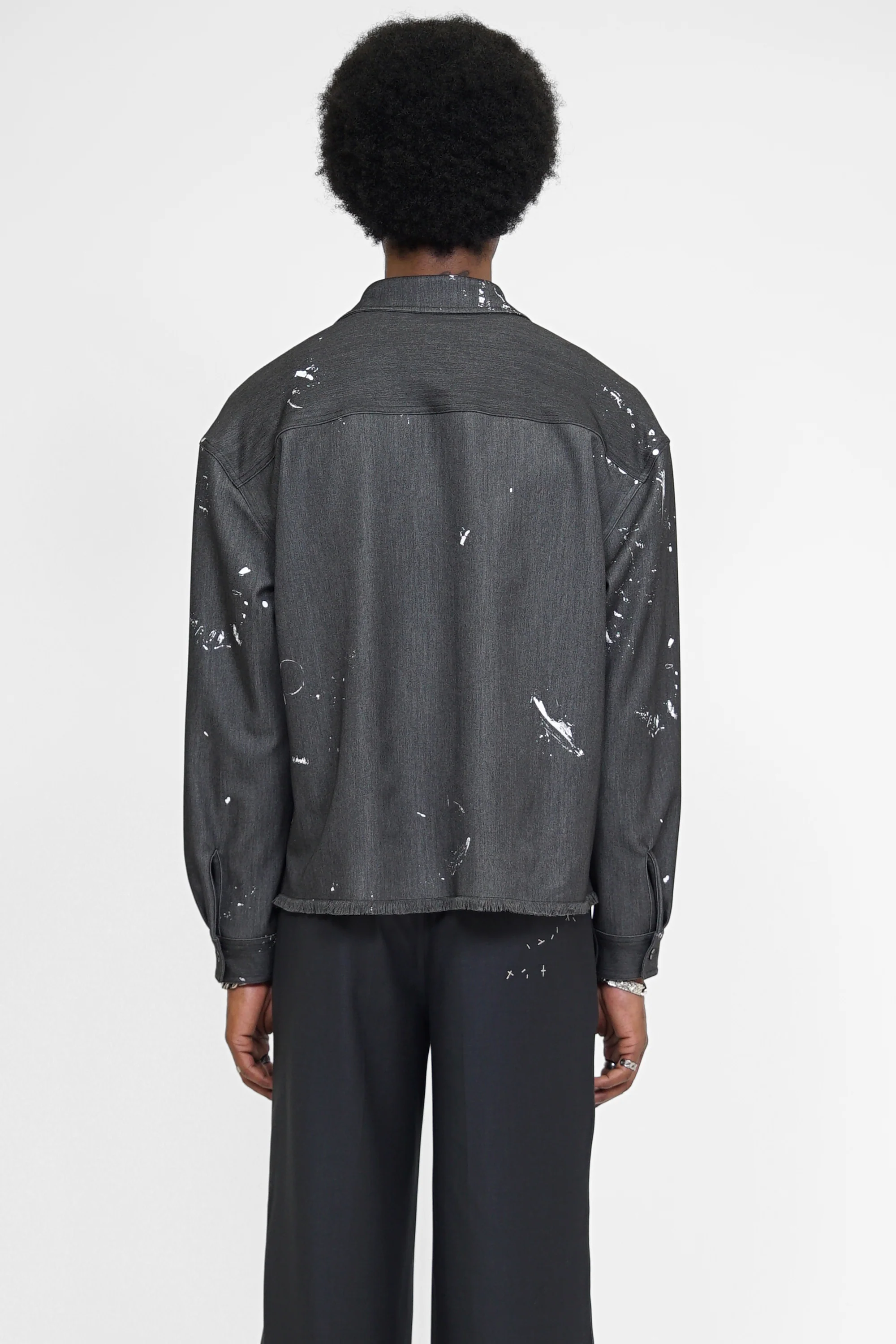 DOMREBEL Indie Overshirt - Black - Image 3