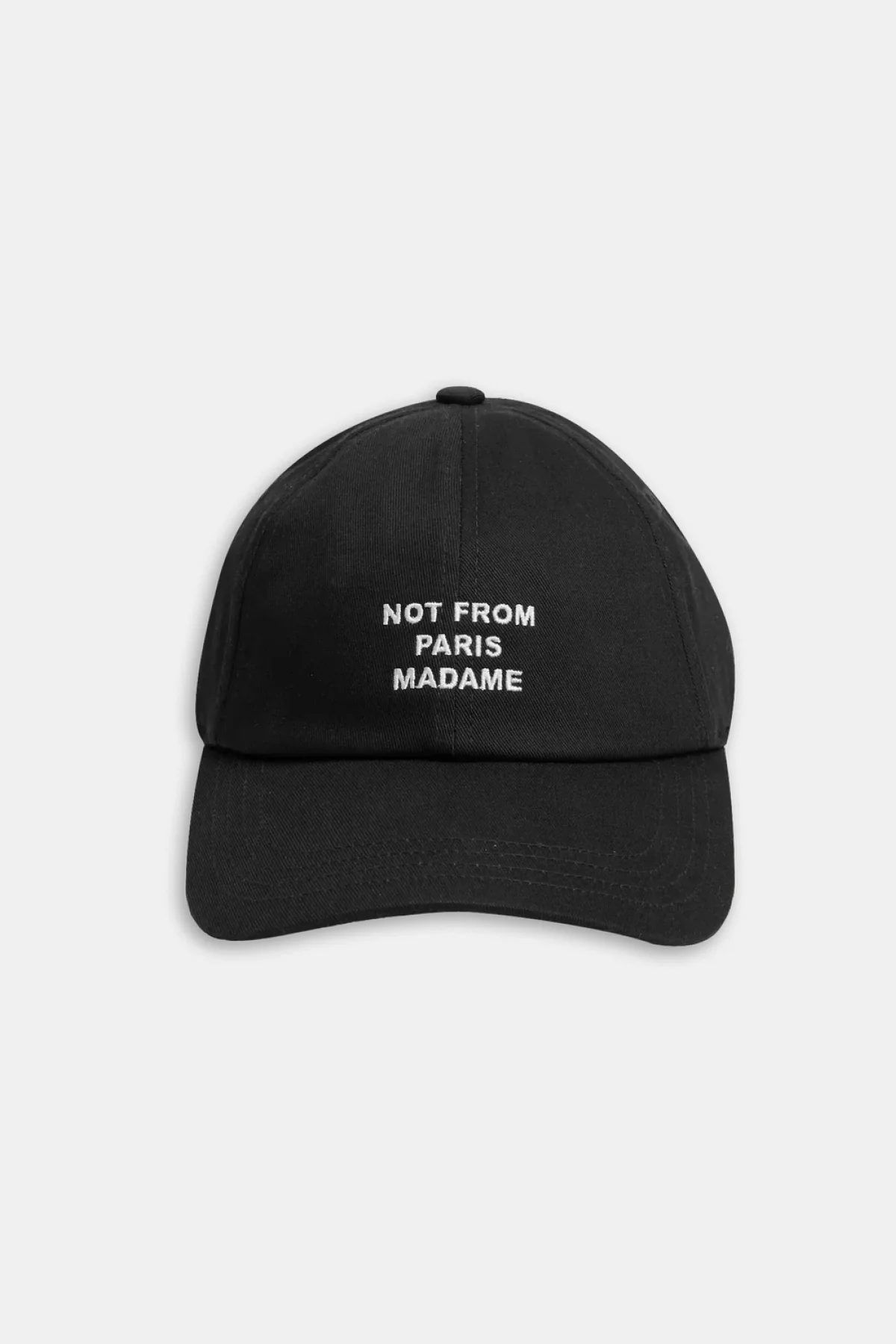 DrĂ´le de Monsieur Casquette Slogan Cap - Black