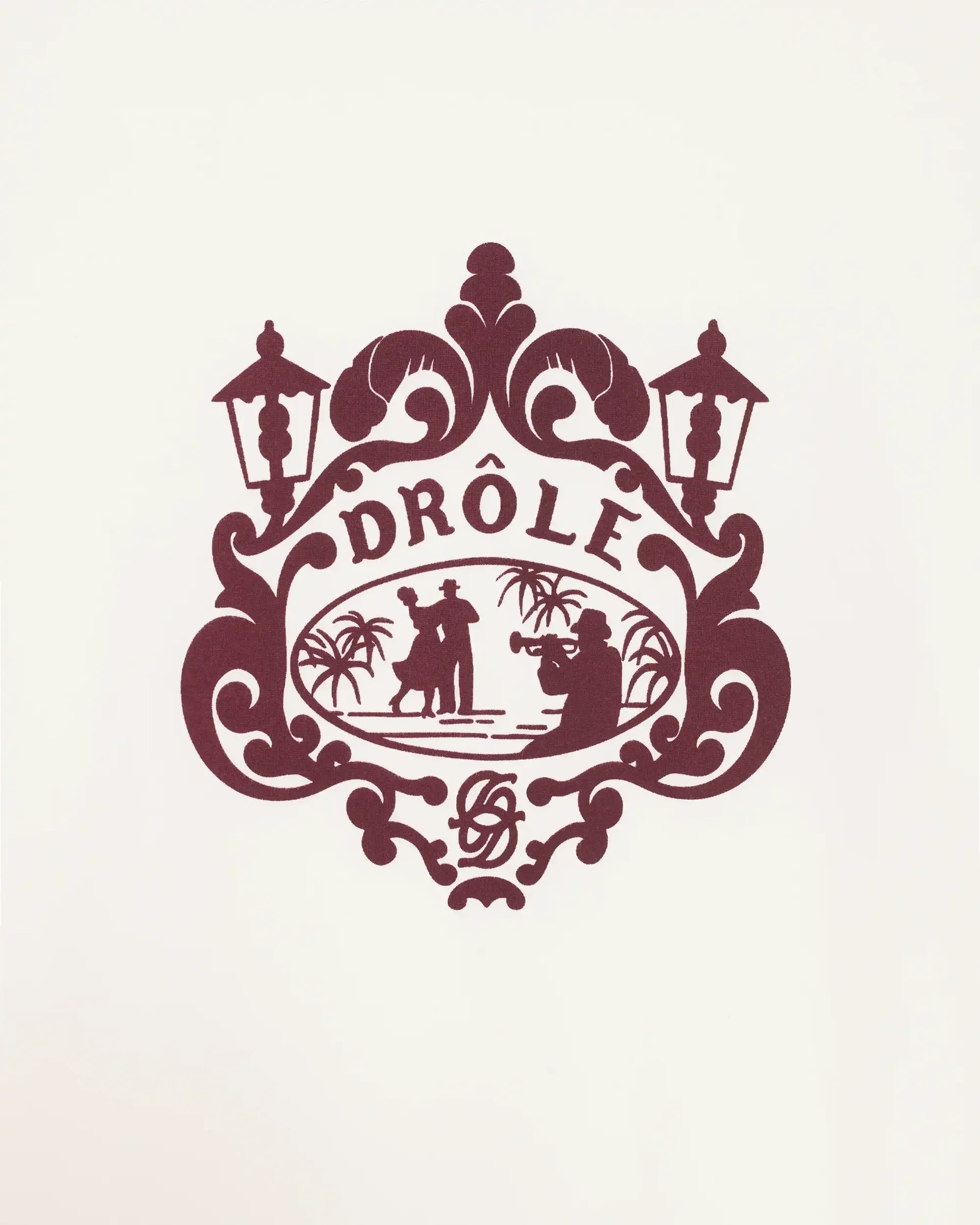 DrĂ´le de Monsieur Danseurs Tee - Off White - Image 2