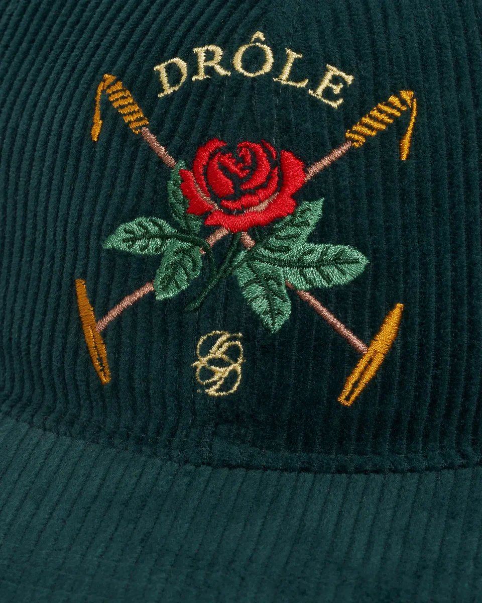 DrĂ´le de Monsieur DrĂ´le Rose Cap - Dark Green - Image 3