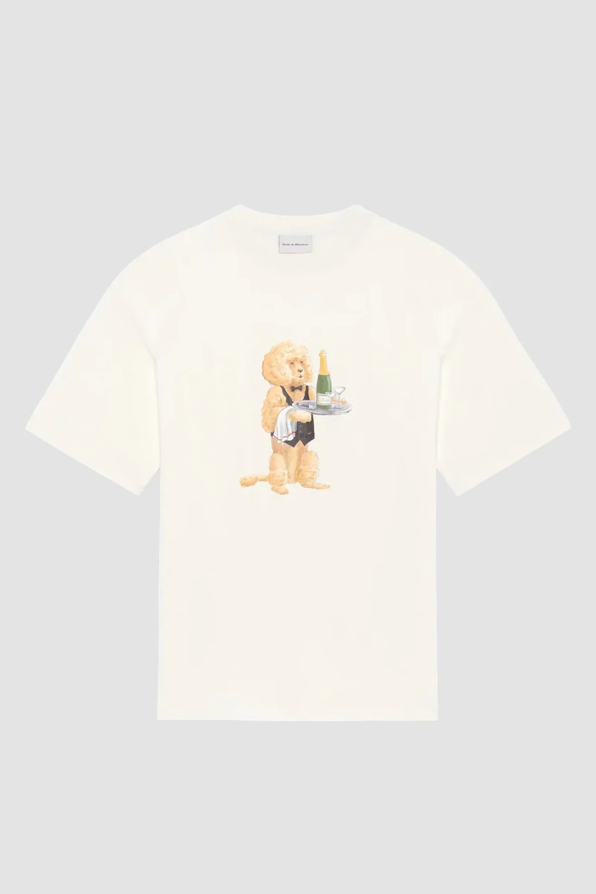 Drôle de Monsieur Poodle Tee - Off White