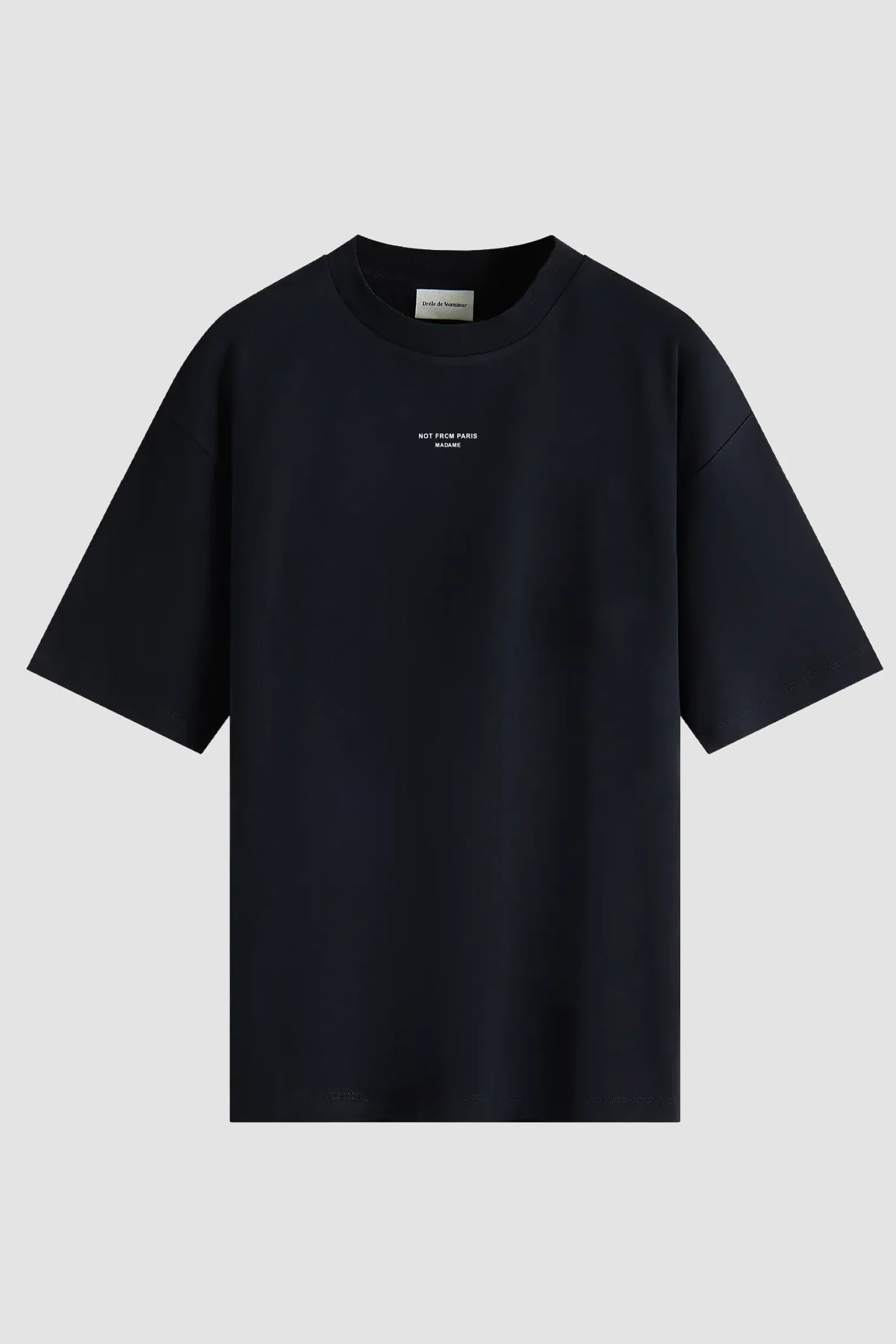 DrĂ´le de Monsieur Slogan Classique Tee - Black