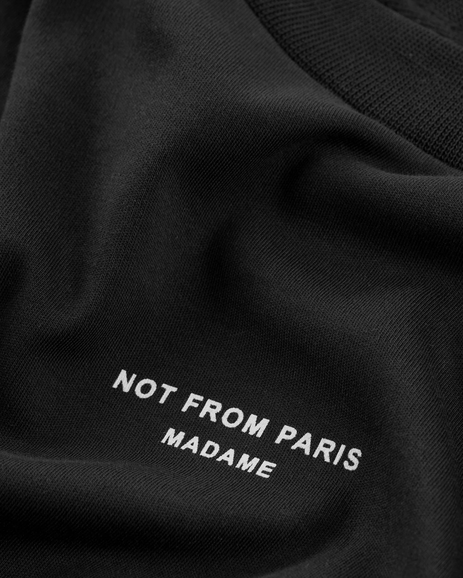 DrĂ´le de Monsieur Slogan Classique Tee - Black - Image 2