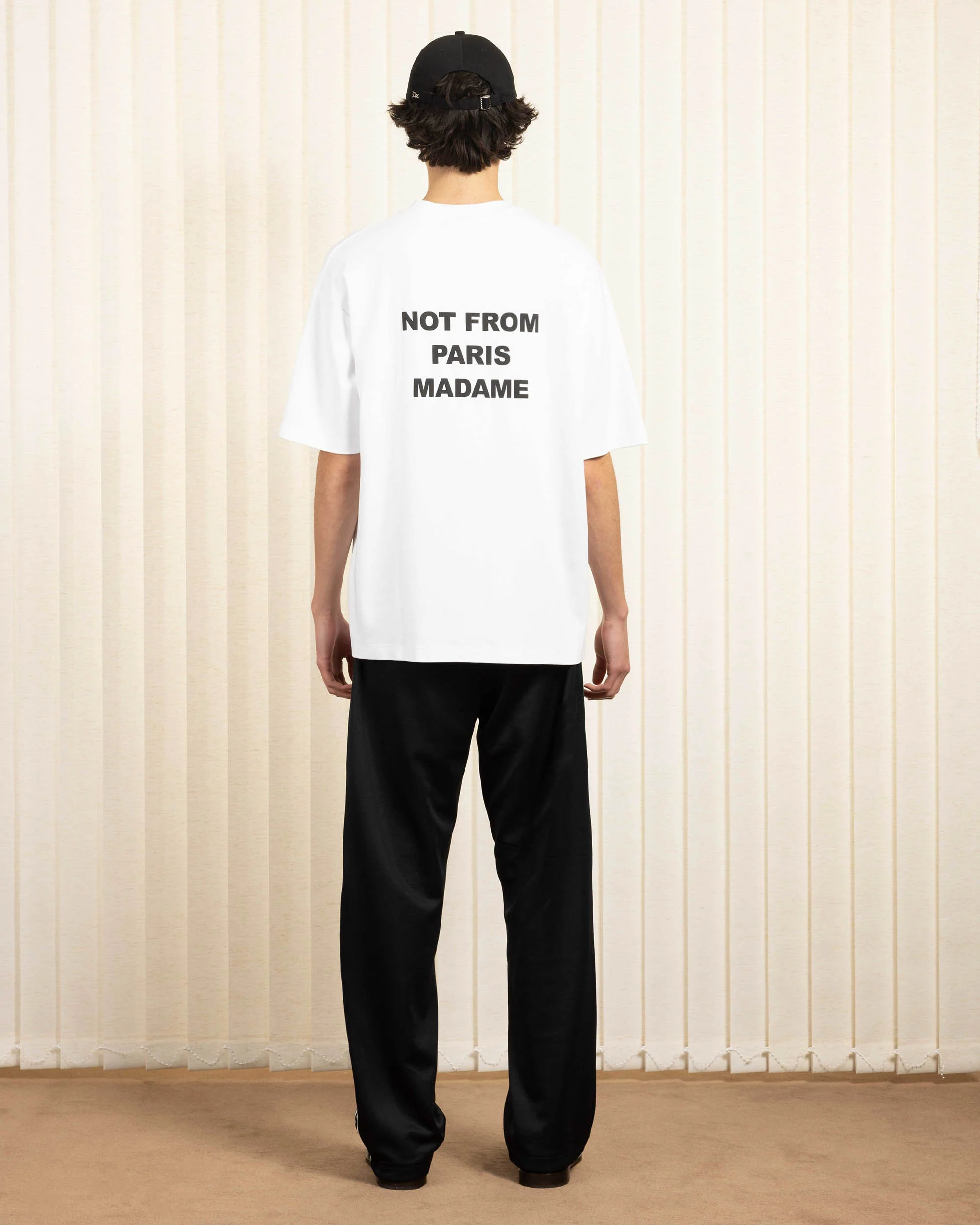 DrĂ´le de Monsieur Slogan Tee - White - Image 4
