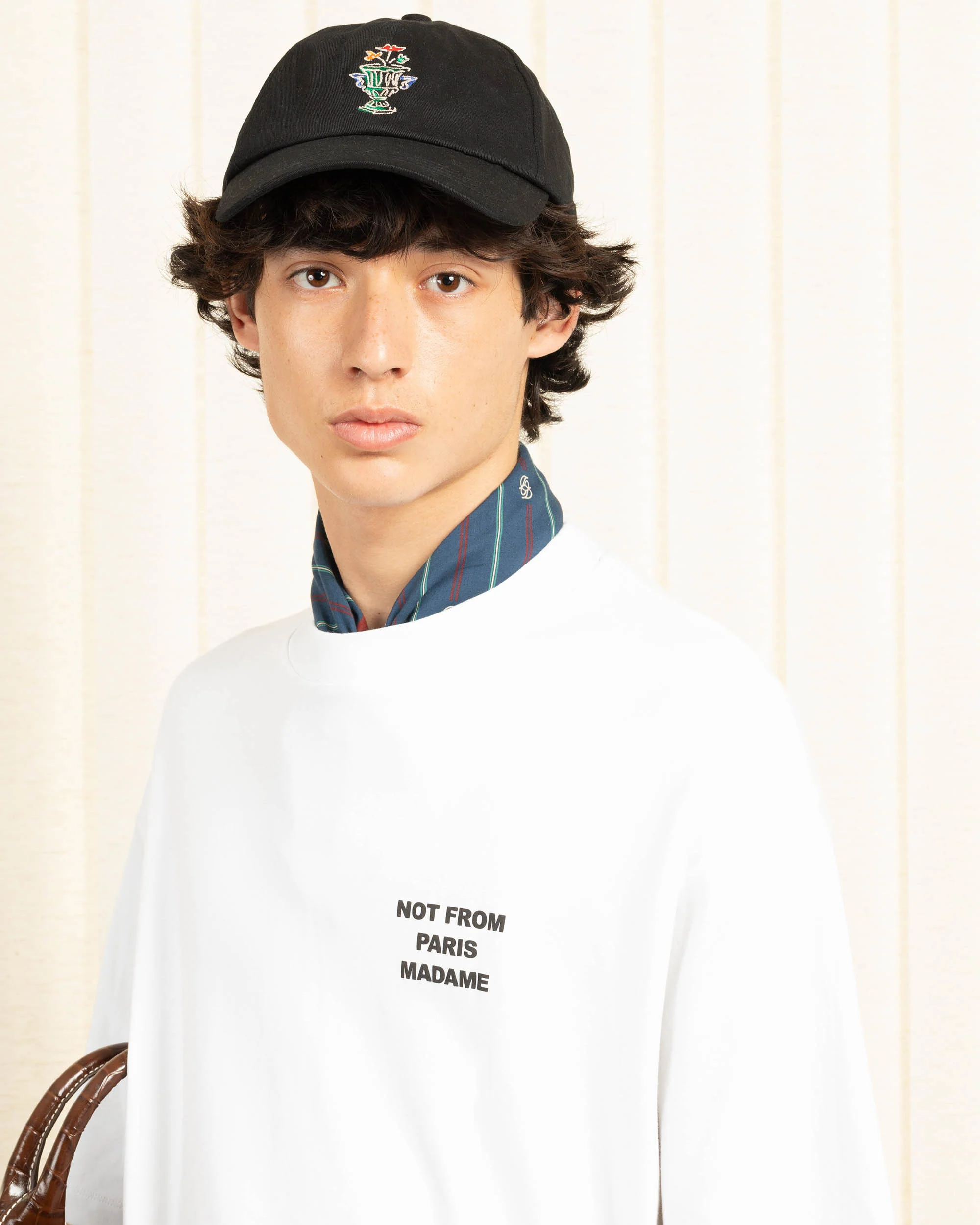 DrĂ´le de Monsieur Slogan Tee - White - Image 5