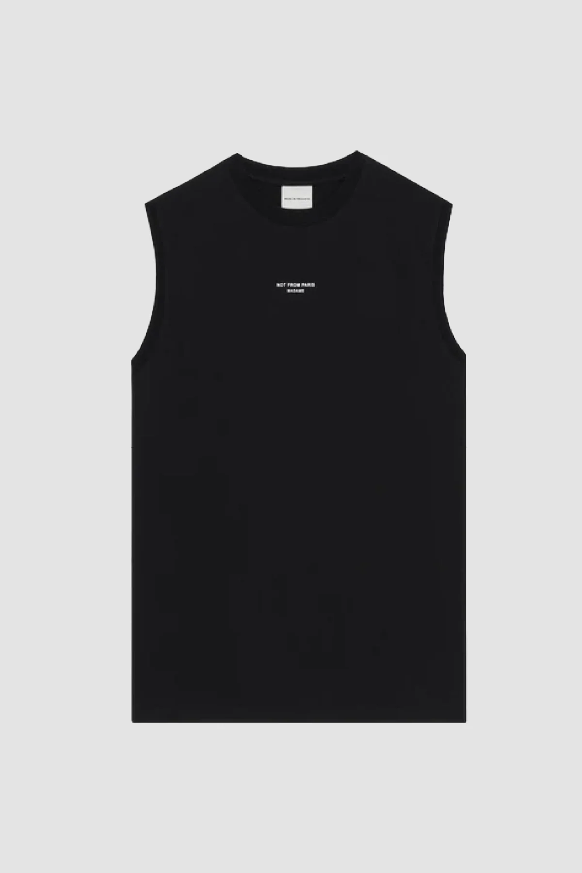 DrĂ´le de Monsieur Sport Slogan Tank - Black