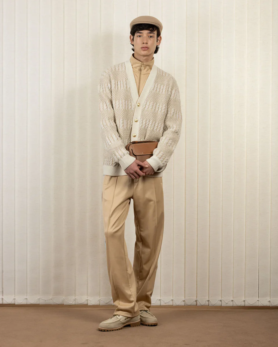Drôle de Monsieur Tresse Track Pants - Beige - Image 2