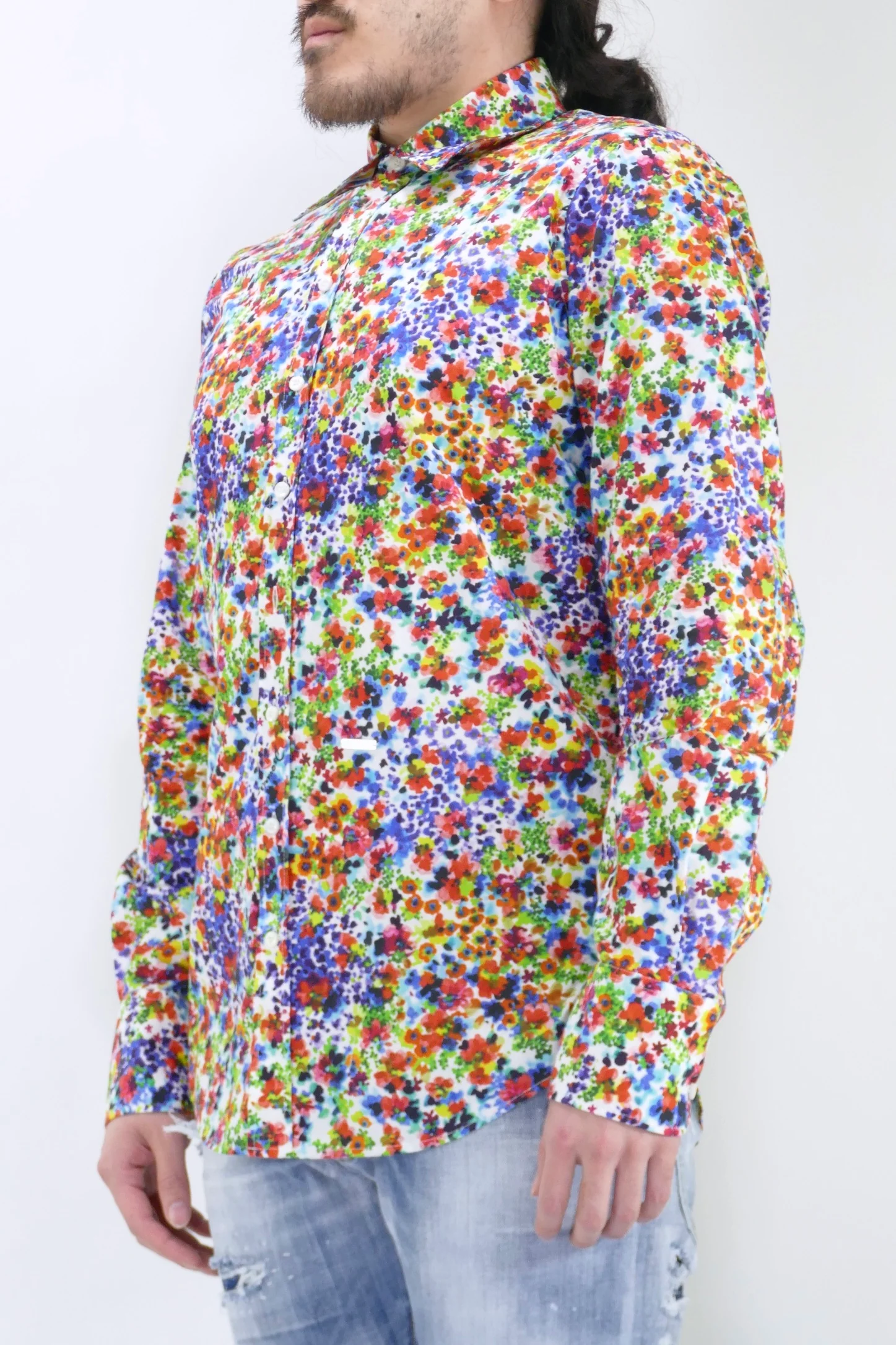 Dsquared2 Jamaican Funk Bob Shirt - Multi - Image 2