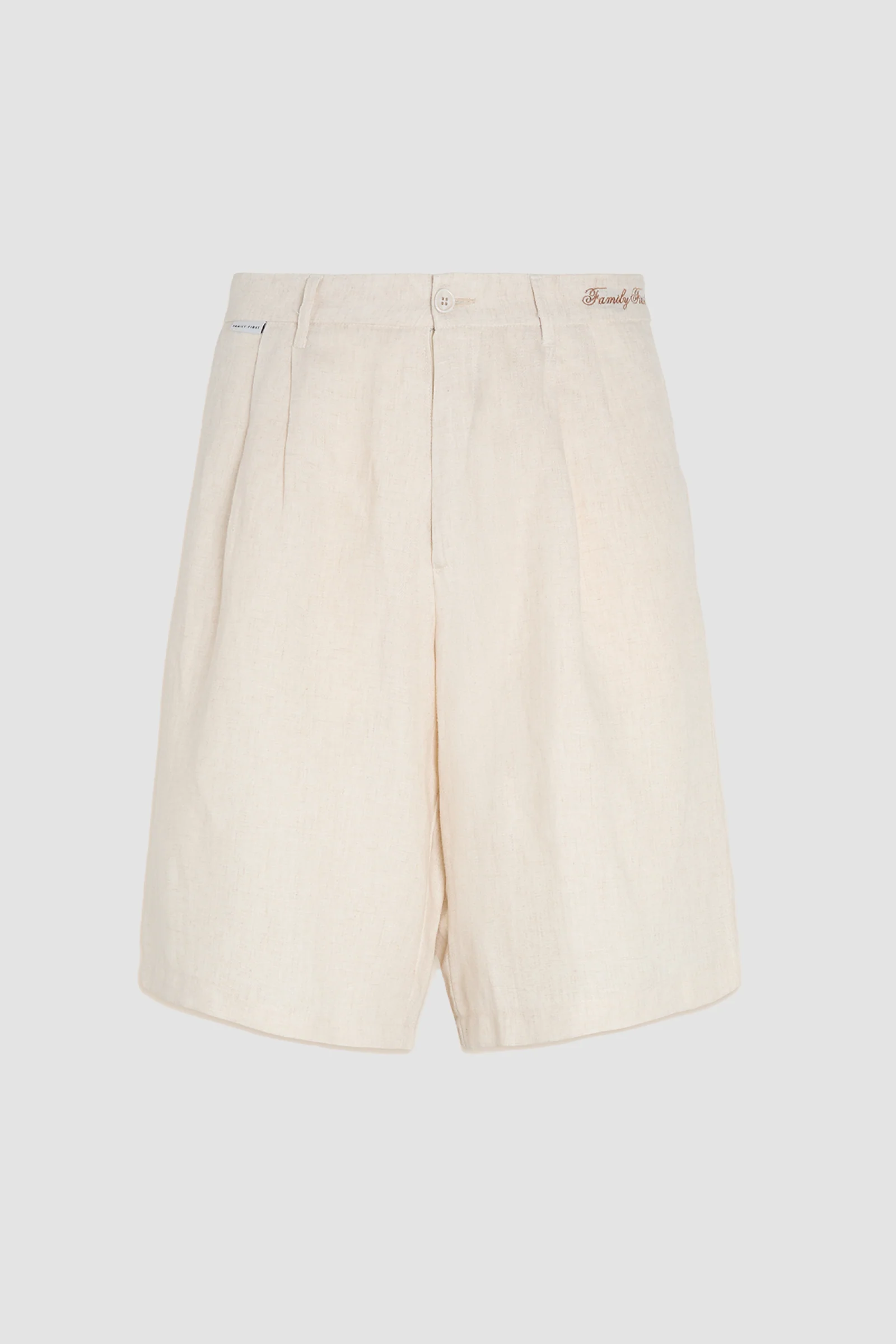 Family First New Tube Natural Shorts - White
