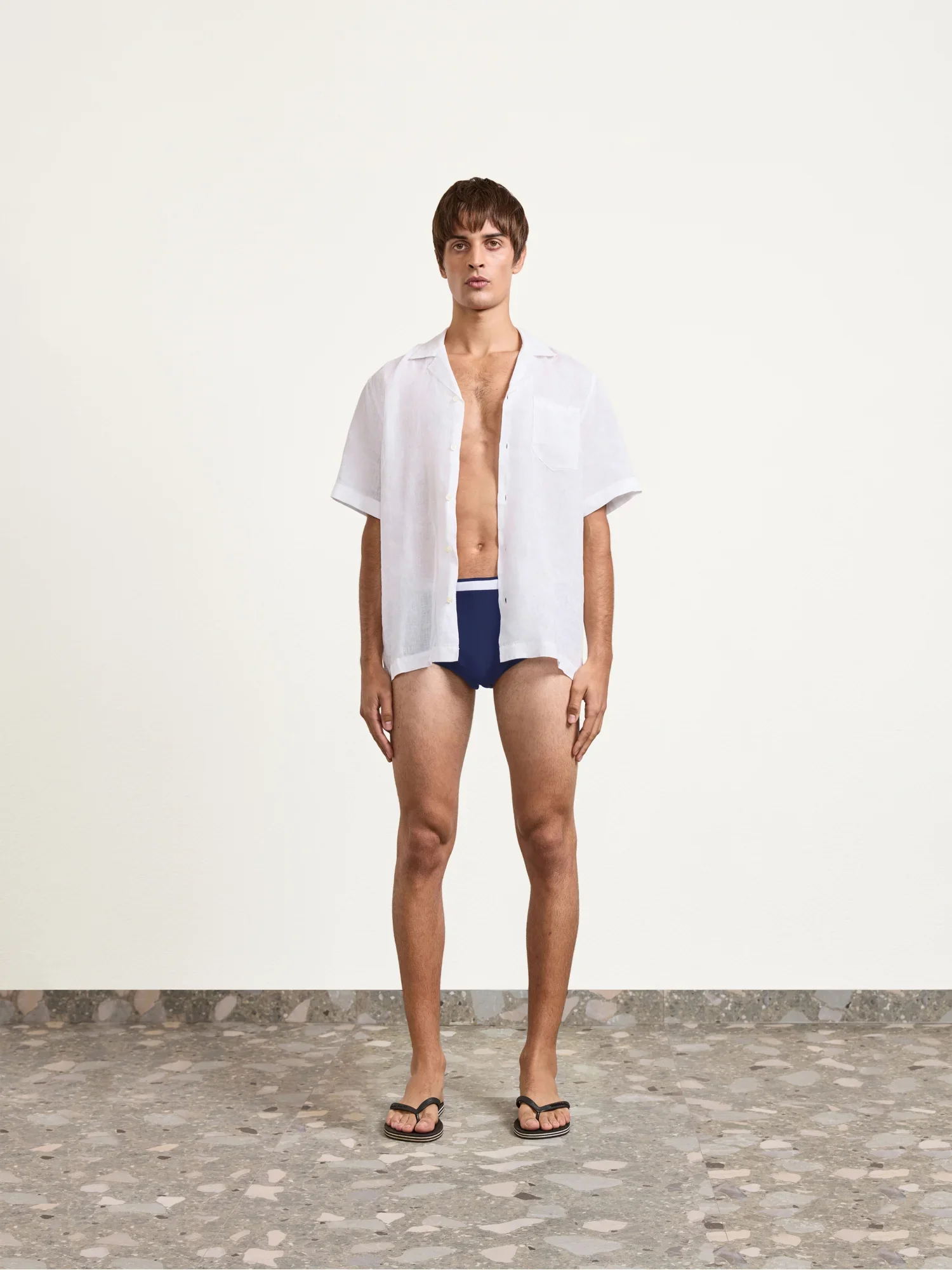 Frescobol Carioca Sunga Swimsuit - Navy - Image 4