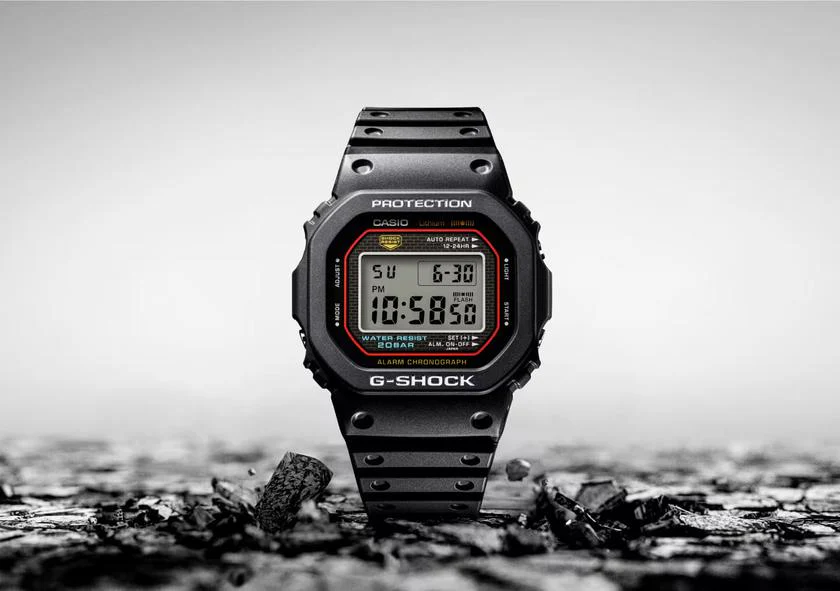 G-Shock DW-5600RL-1 Watch - Black - Image 3