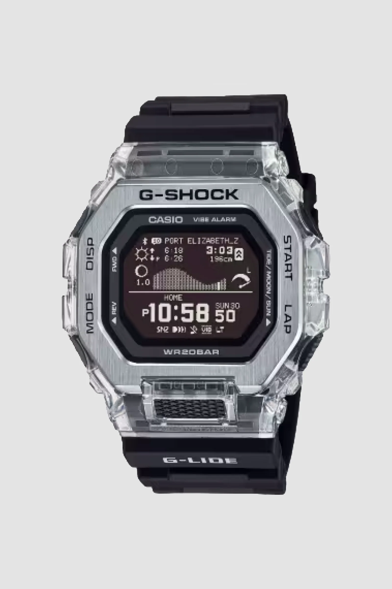 G-Shock GBX-100S-1 Watch - Black/Silver