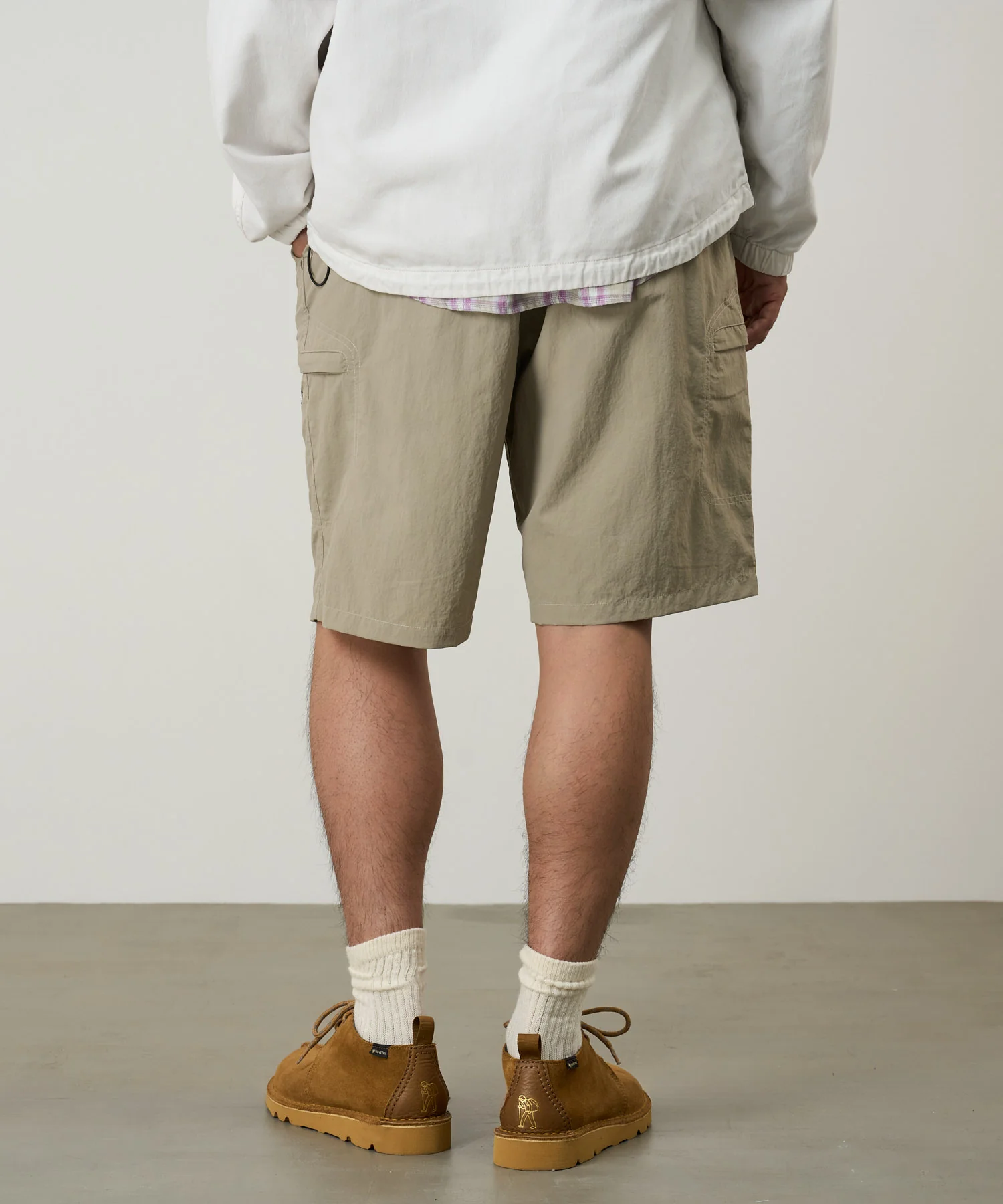Gramicci Nylon Cliff Shorts - Taupe - Image 2