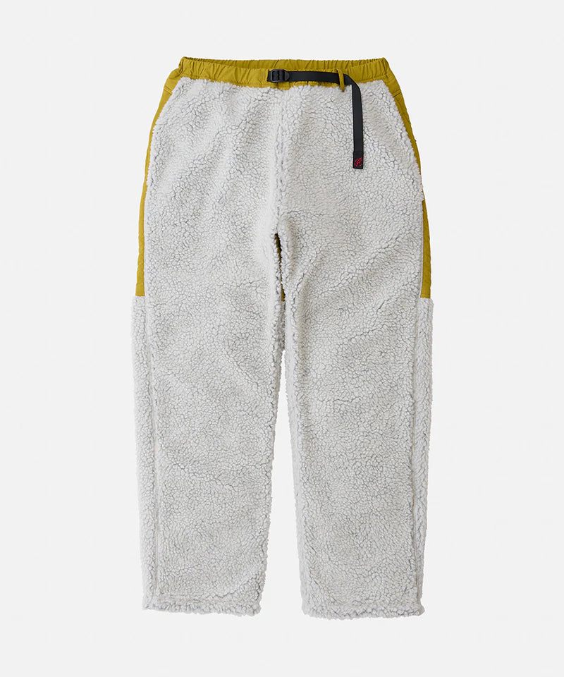 Gramicci Nylon Sherpa Pants - Natural/Chartreuse - Image 4