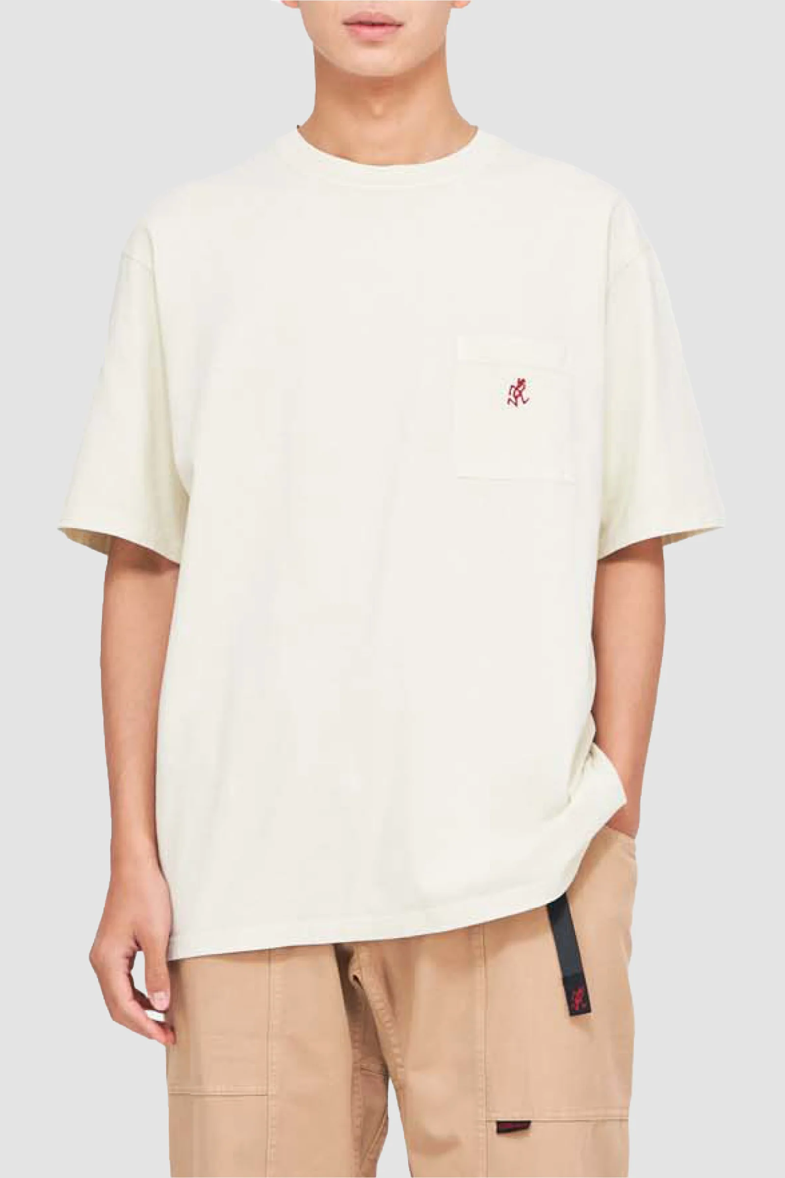 Gramicci One Point Pigment Tee - Beige