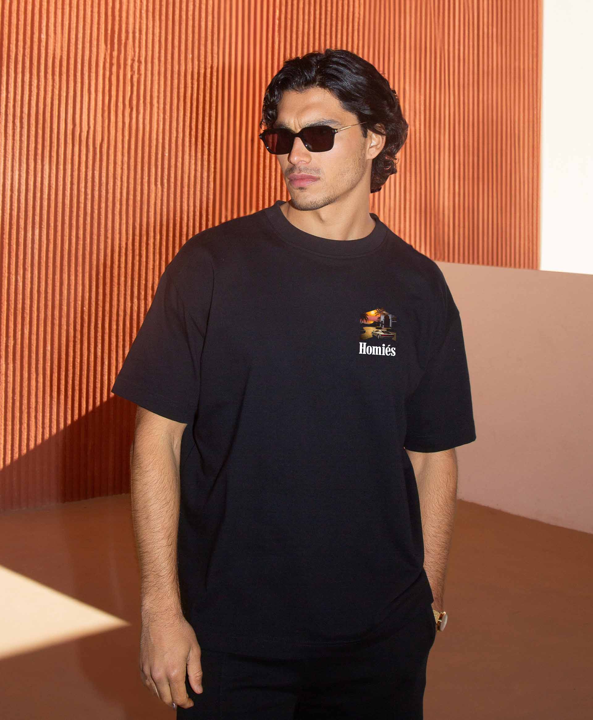 Homies Marbella Racing Special Edition Tee - Black - Image 4