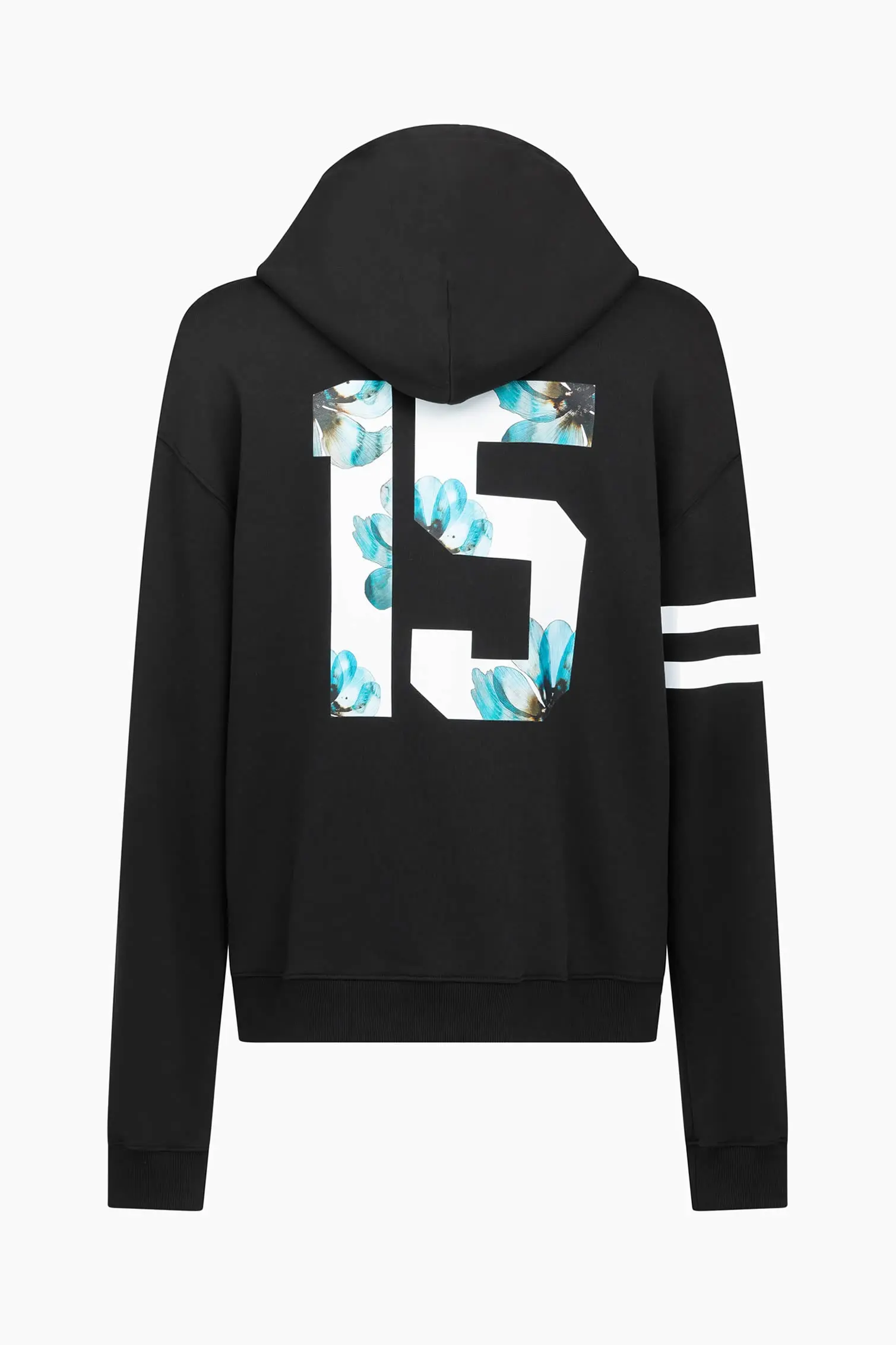 Ih Nom Uh Nit Number Crest Hoodie - Black - Image 2
