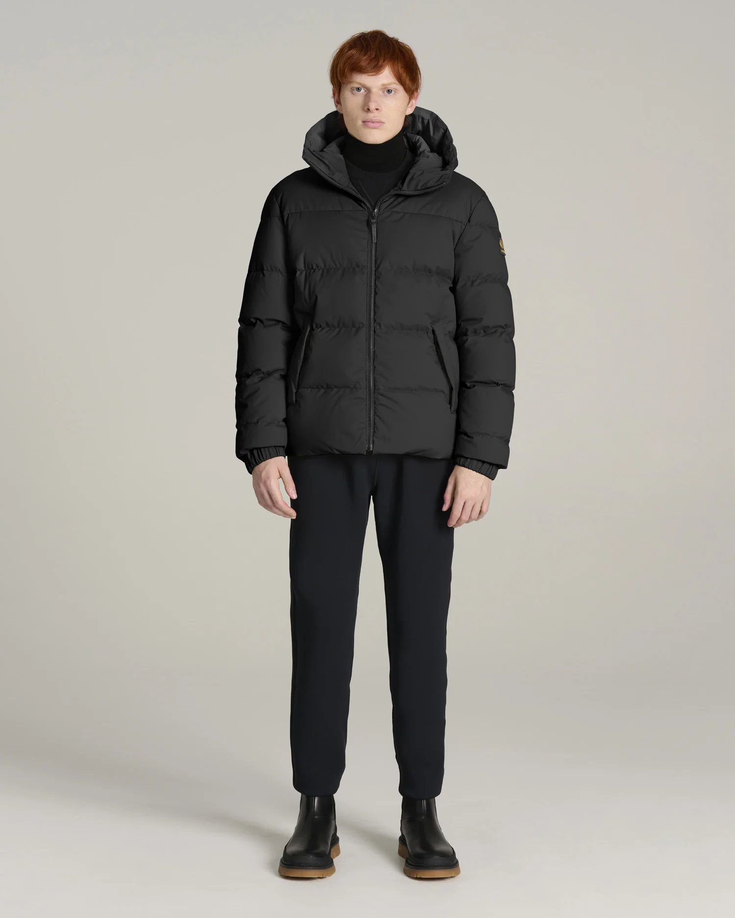 Kanuk Mens Down Jacket Hugo - Black - Image 2