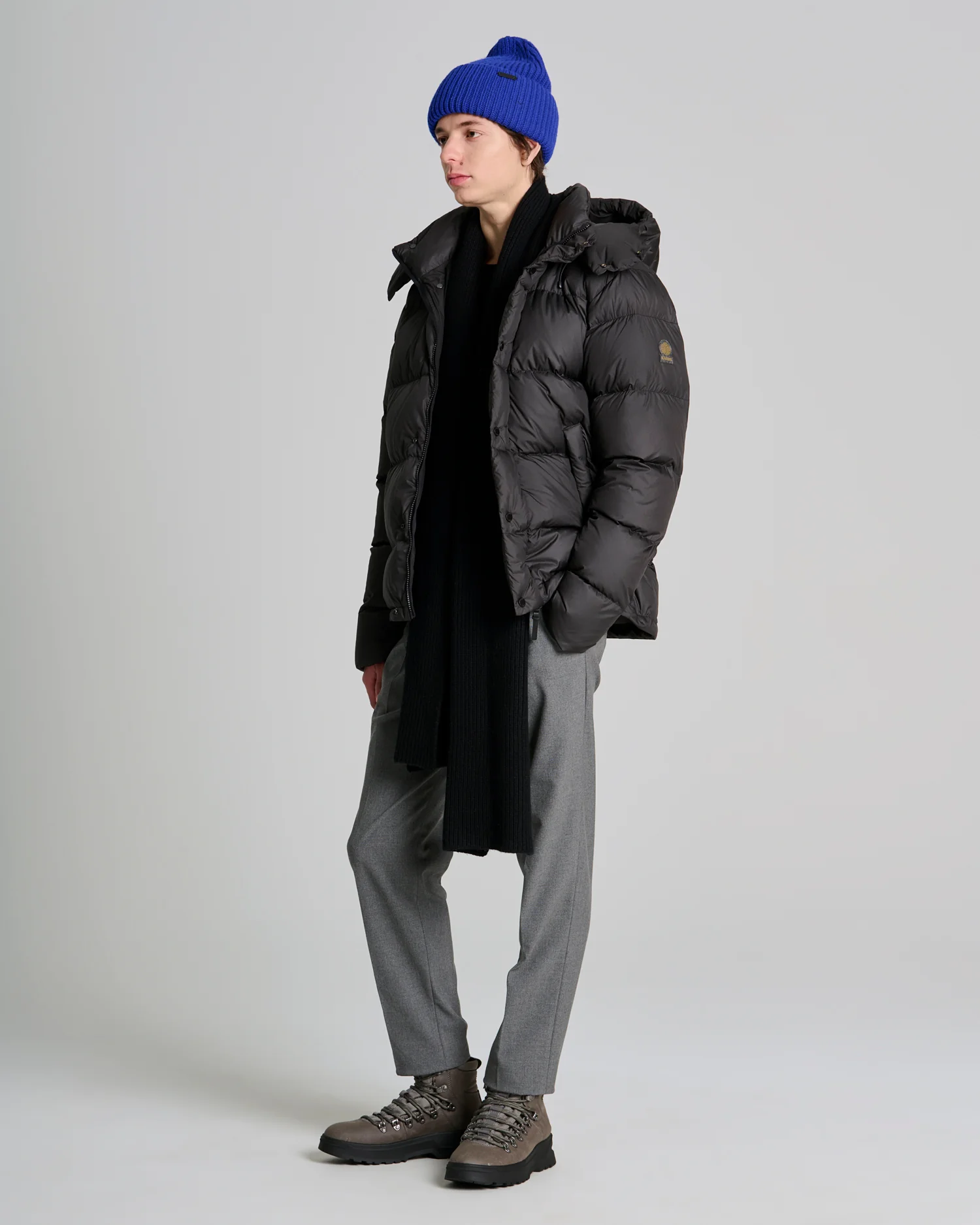 Kanuk Mens Down Jacket Misto Stf - Black - Image 6