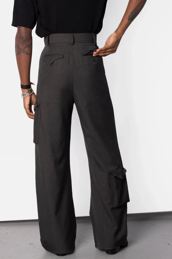 Kody Phillips Cargo Slacks Pants - Soot - Image 2