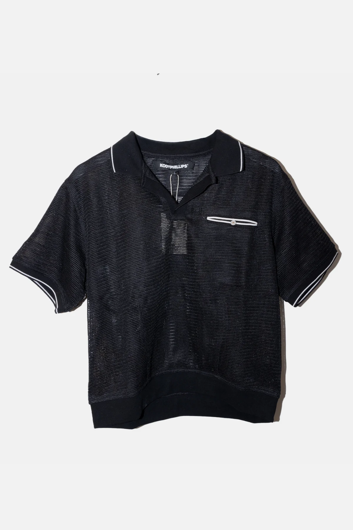 Kody Phillips Polo Mesh - Black
